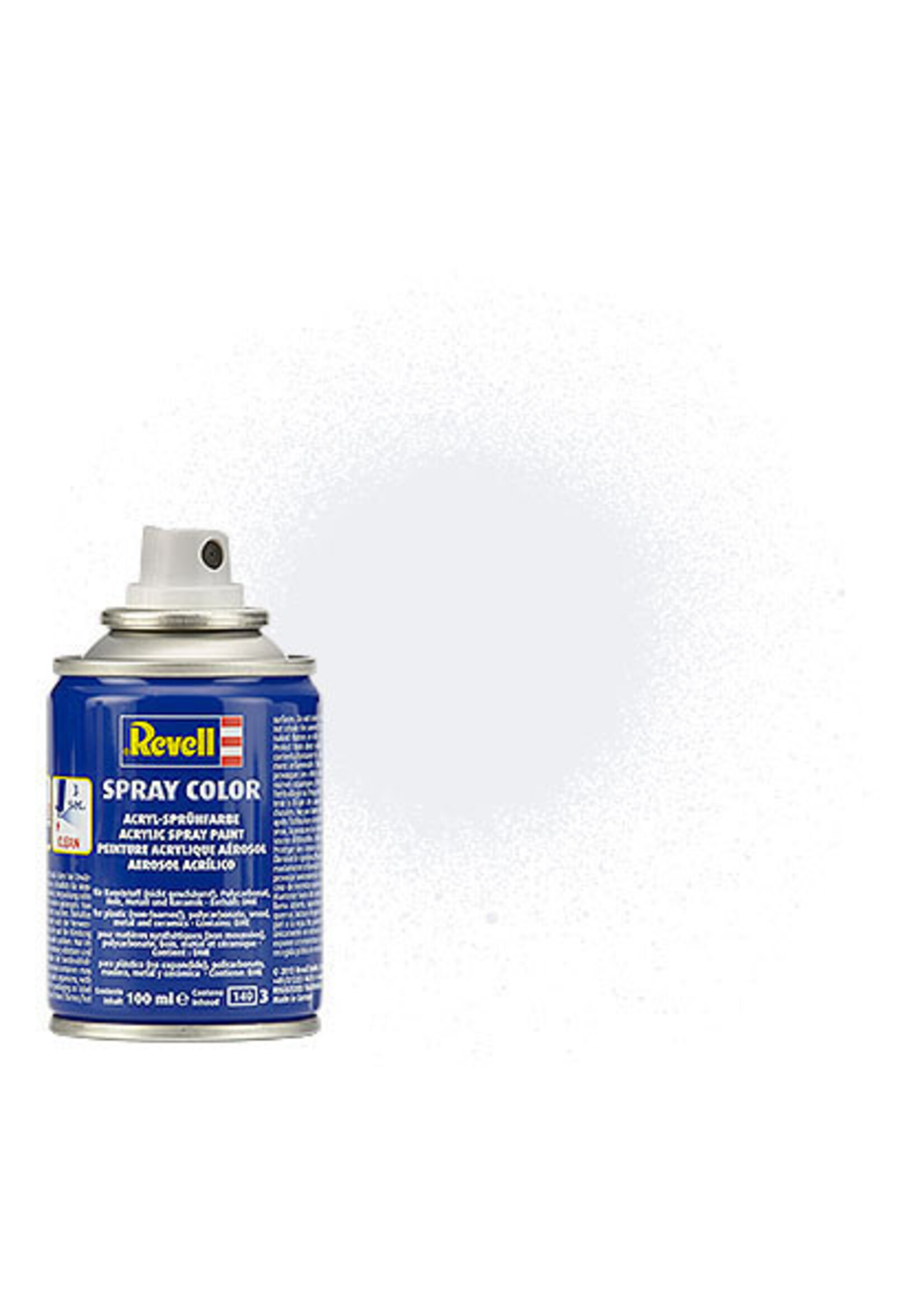 Revell RVG34301 White Satin Spray (100ml)