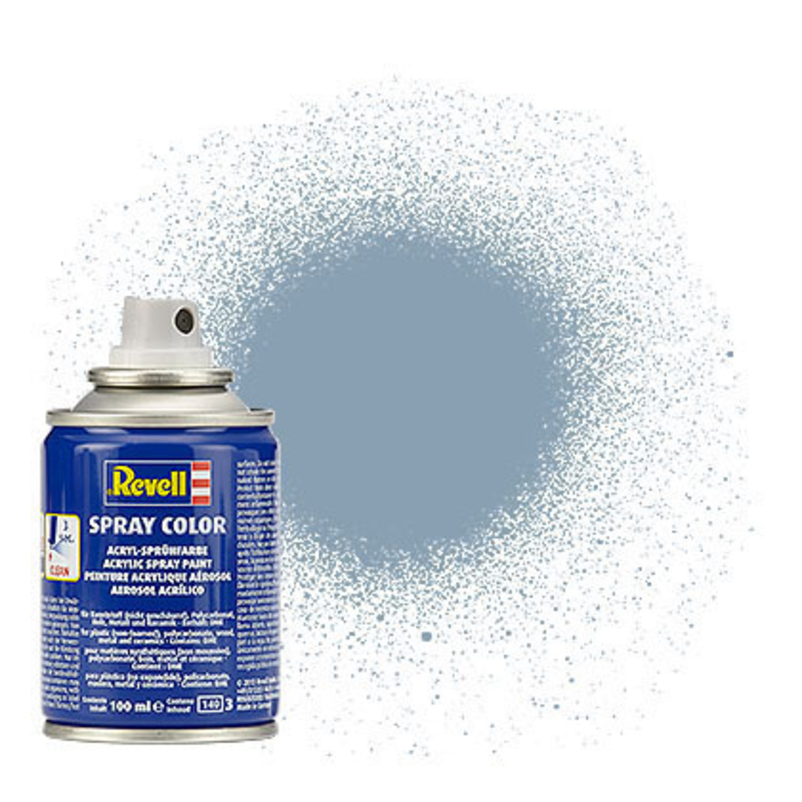 Revell RVG34374 Grey Satin Spray (100ml)