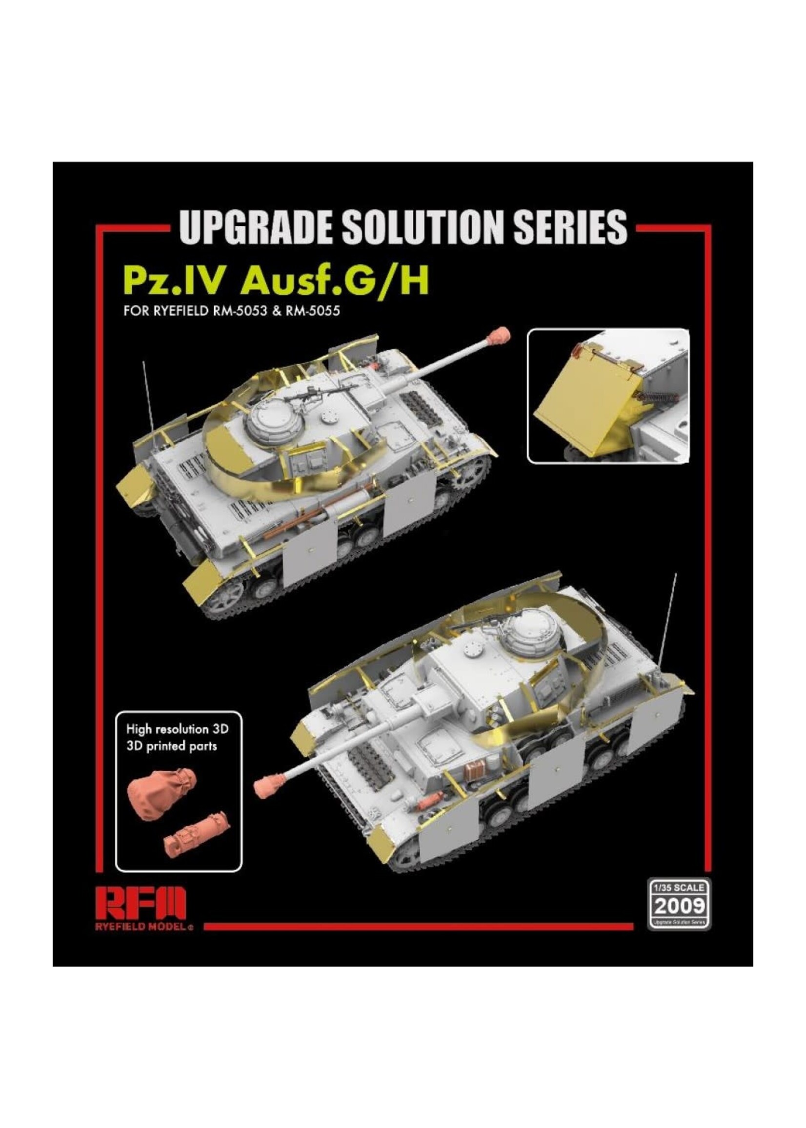 Rye Field Model RFMRM2009: Upgrade for RFMRM5053/RFMRM5055 Pz.IV