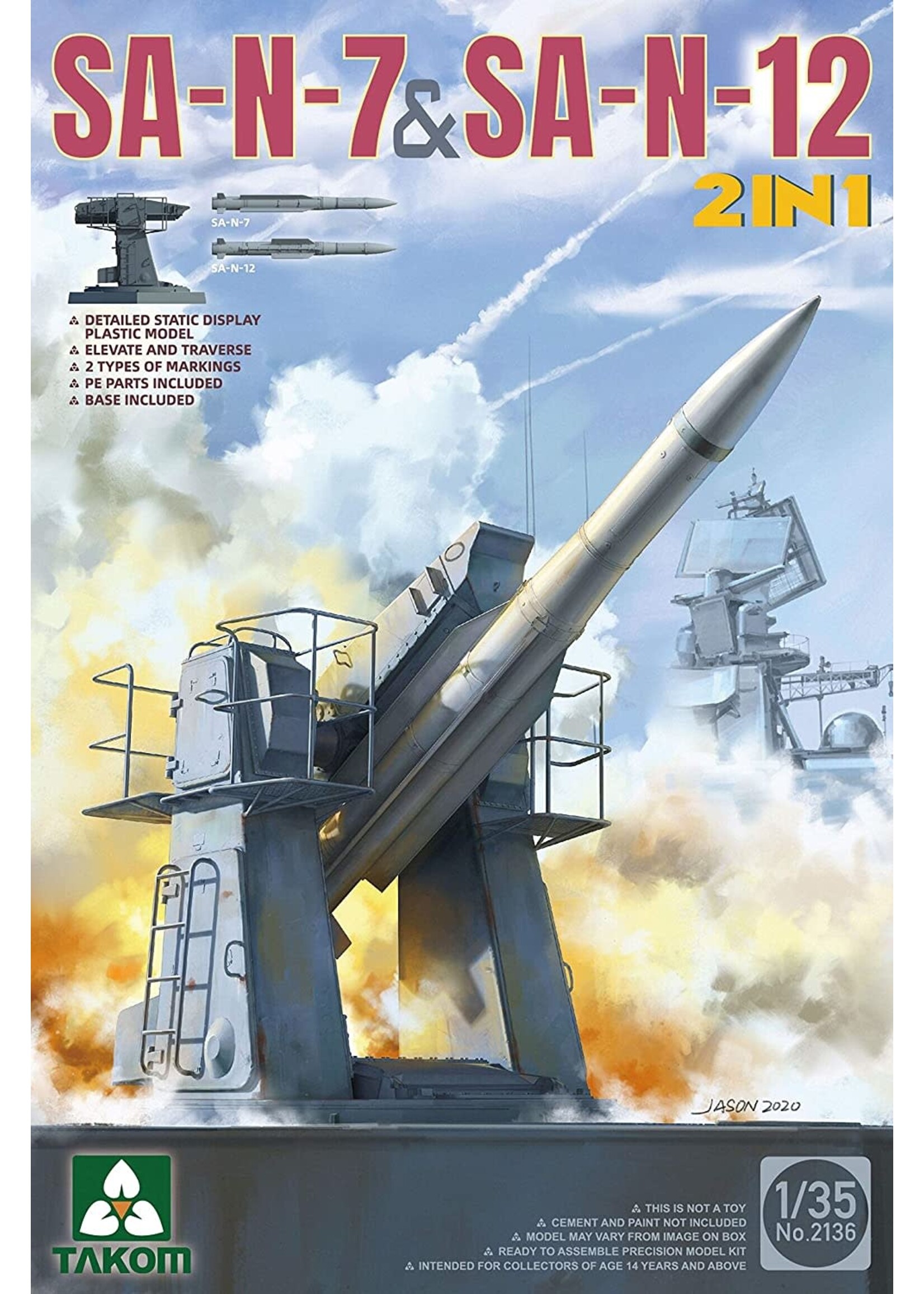 Takom ***TAK2136: Russian Navy SA-N-7 Gadfly & SA-N-12