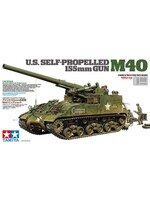 Tamiya TAM35351 US Self Propelled 155mm Gun M40 (1/35)