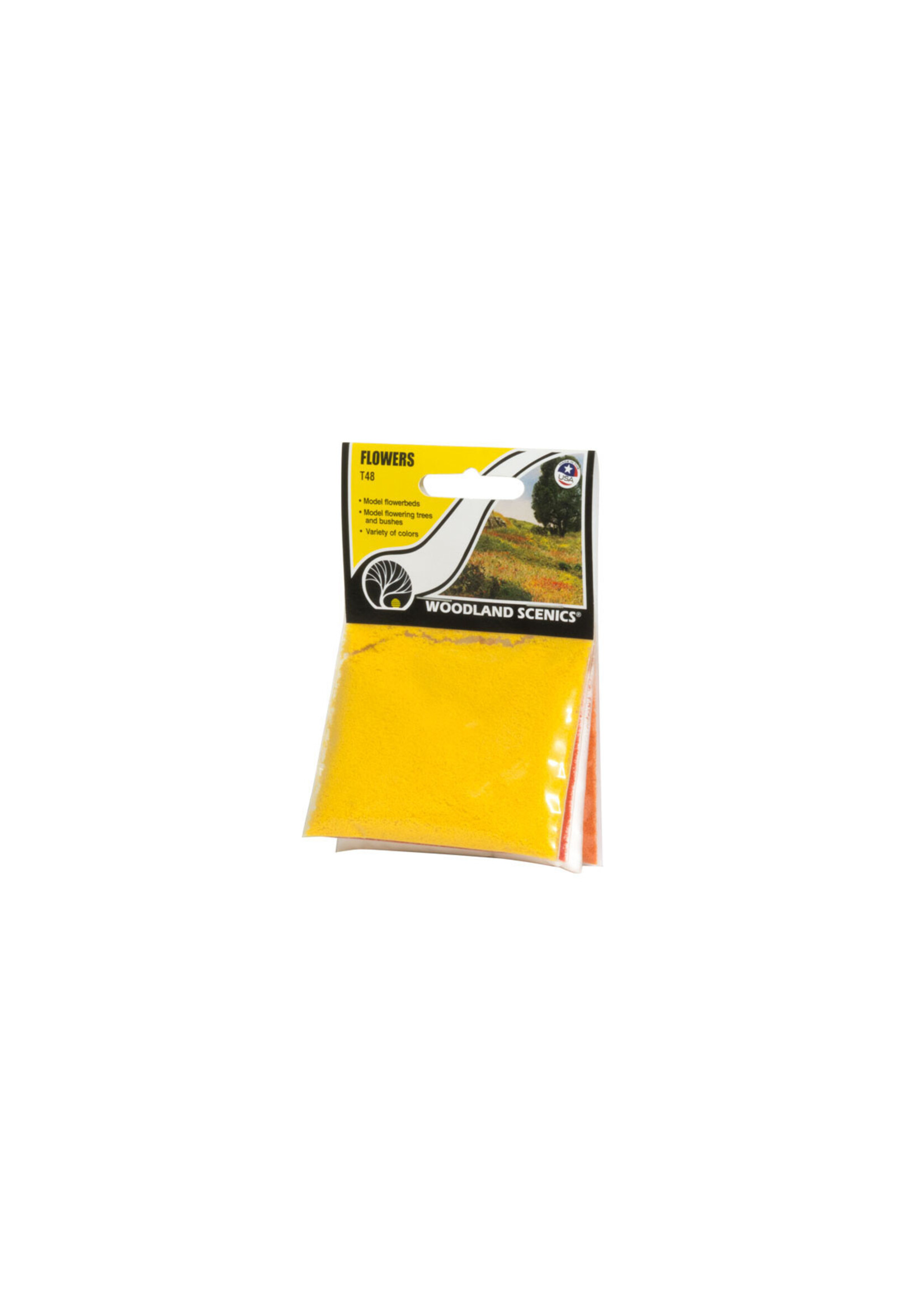 Woodland Scenics WOO48 Flowers 4 Colour Packs