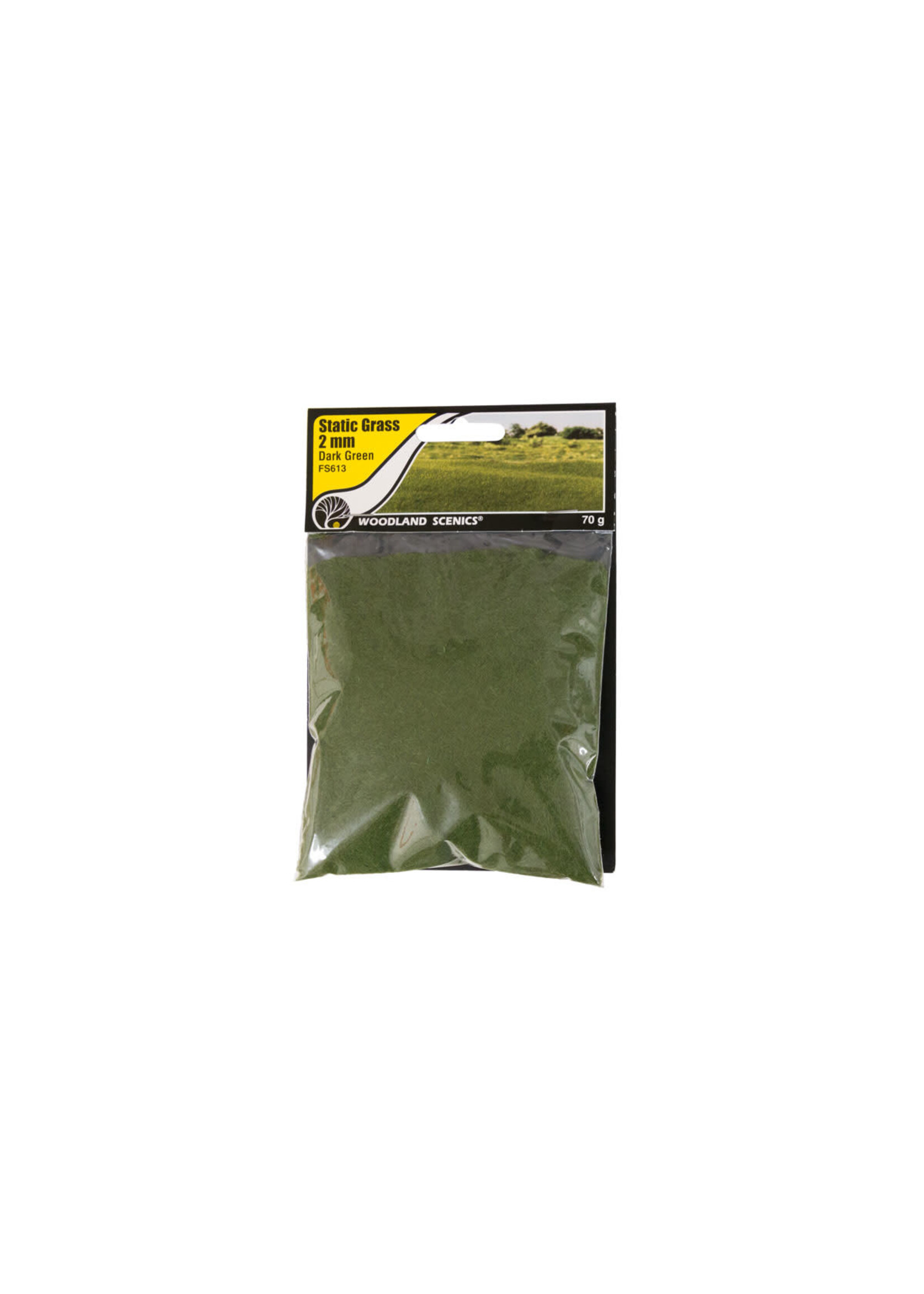 Woodland Scenics WOO613 Dark Green 2mm Static Grass 2mm