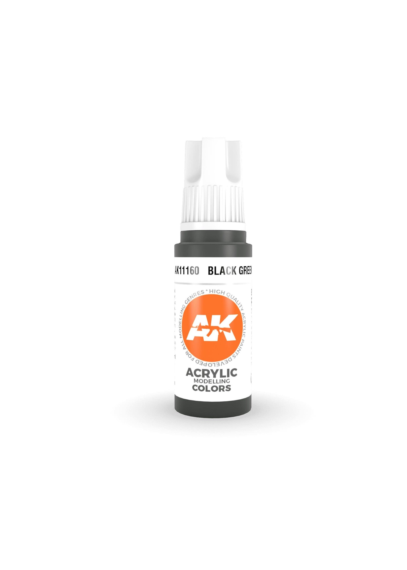AK Interactive AK-11160 Black Green (17ml)