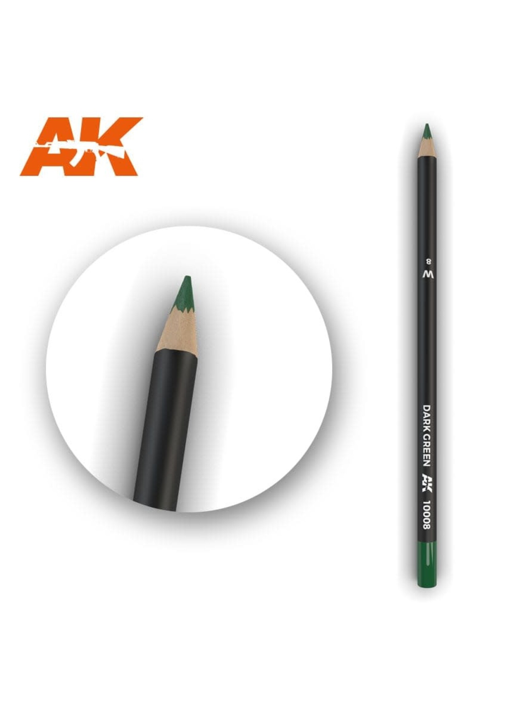 AK Interactive AK10008 Dark Green Pencil