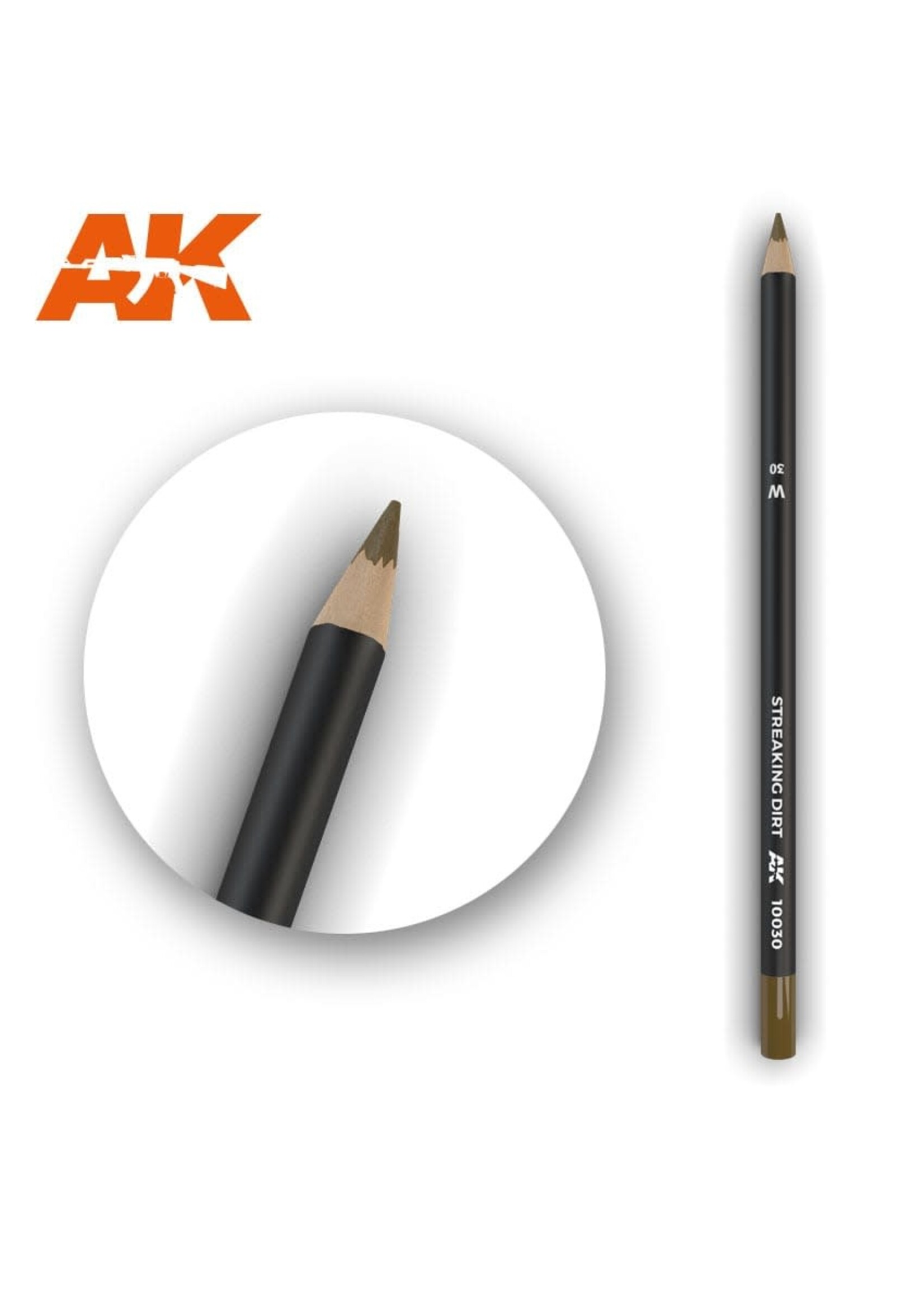 AK Interactive AK10030 Streaking Dirt Pencil