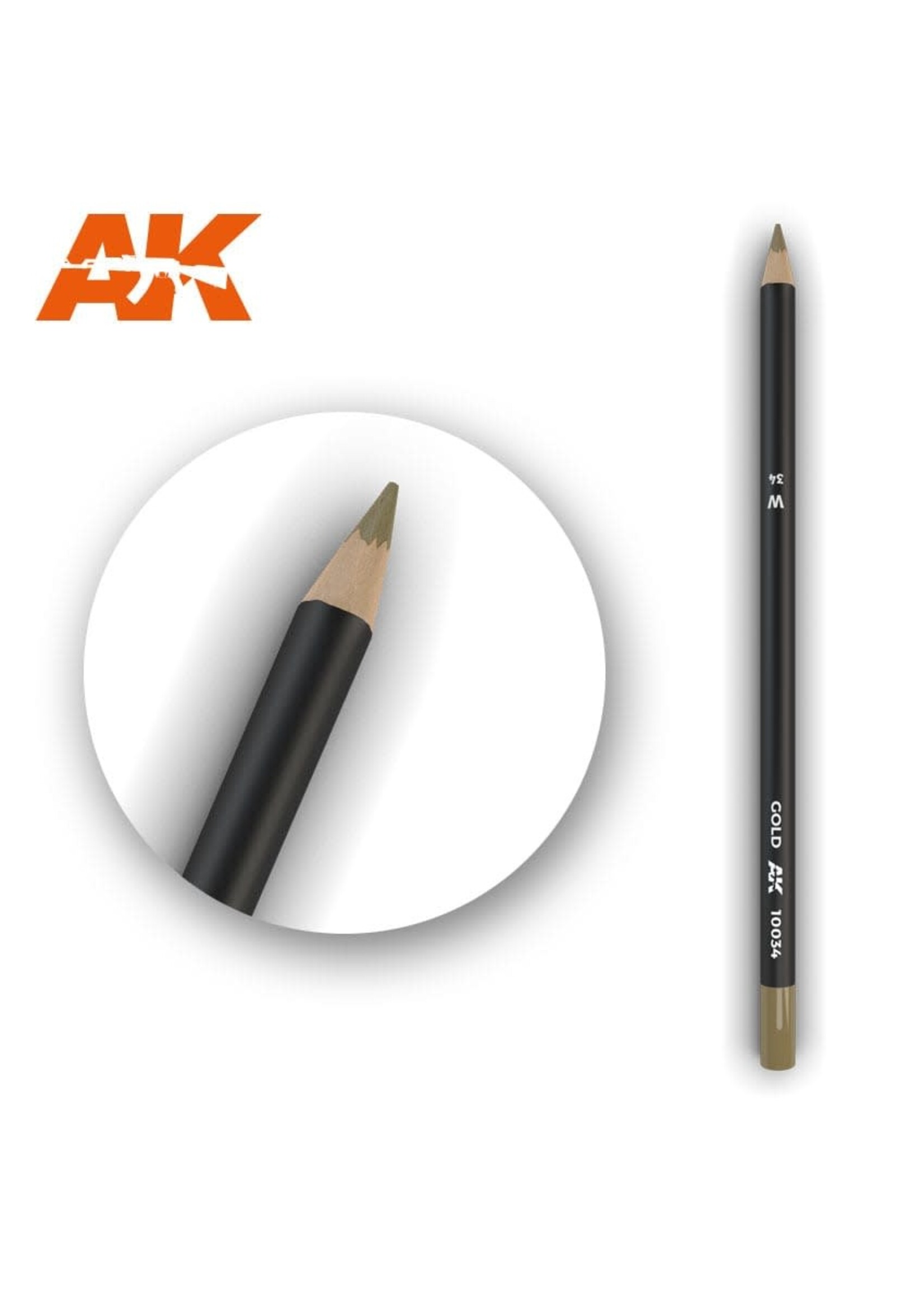 AK Interactive AK10034 Gold Pencil