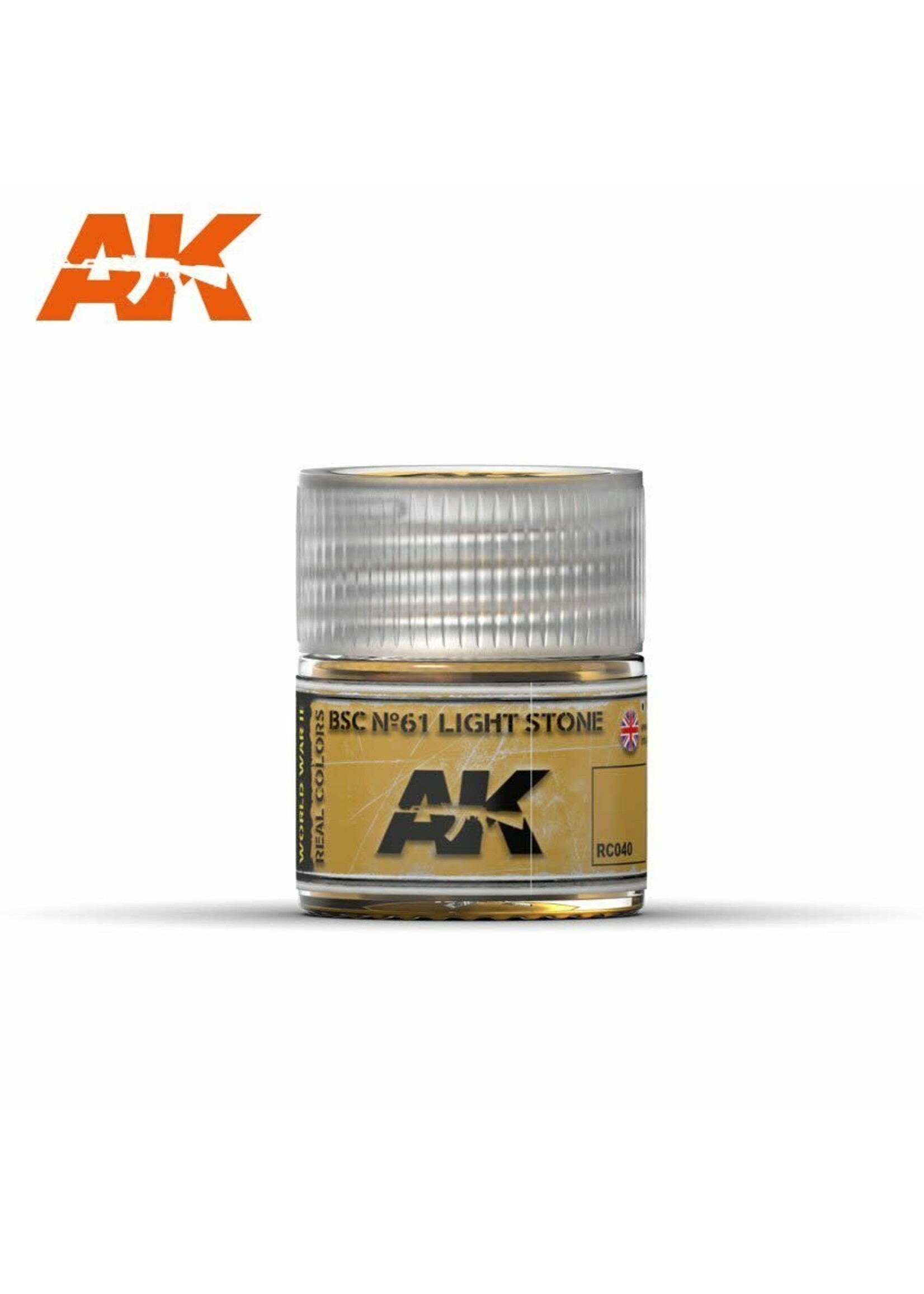 AK Interactive AK-RC040 BSC No61 Light Stone (10ml)