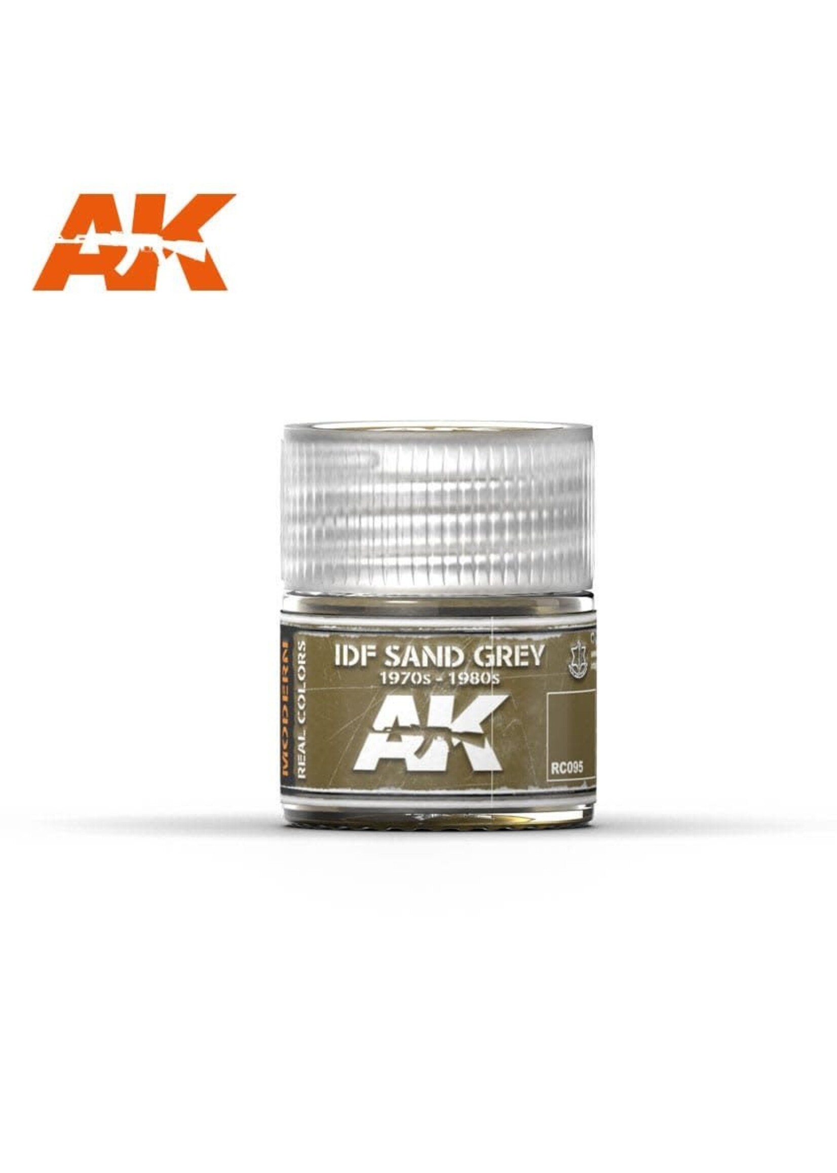 AK Interactive AK-RC095 IDF Sand Grey 1970s-1980s (10ml)