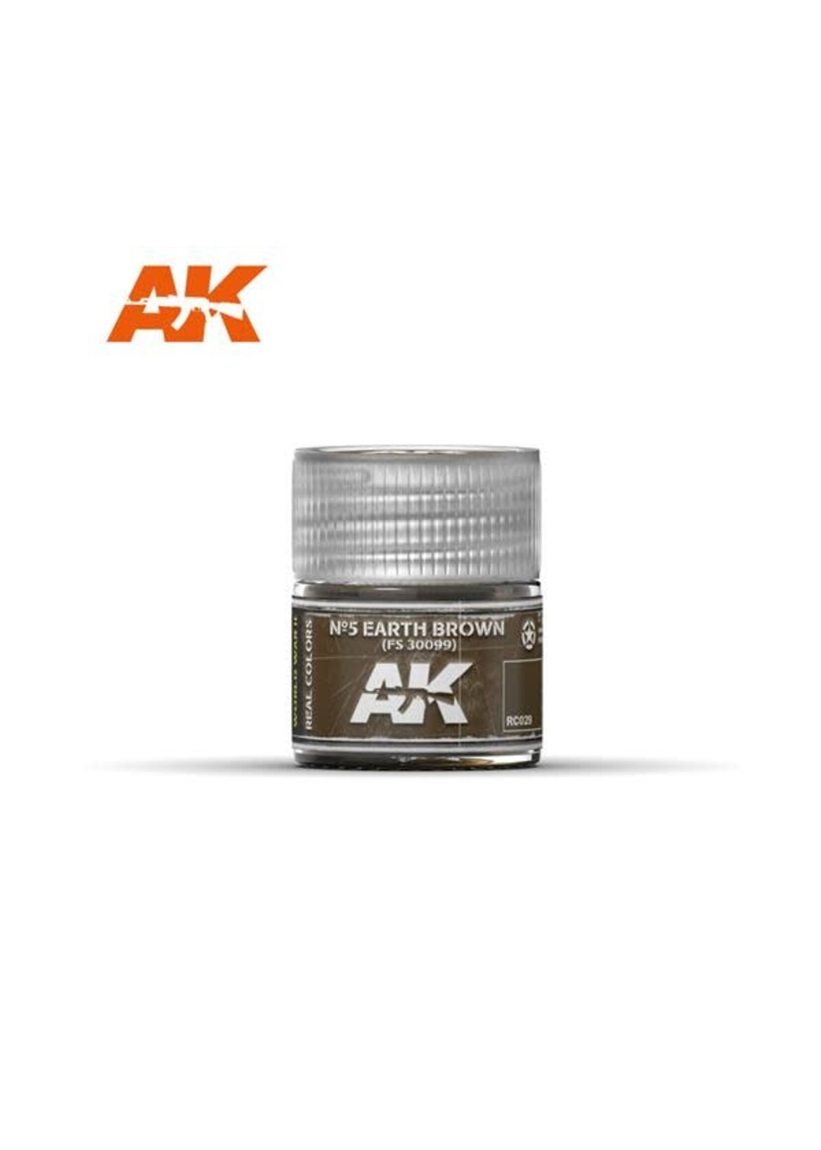AK Interactive AK-RC029 No5 Earth Brown FS 30099 (10ml)