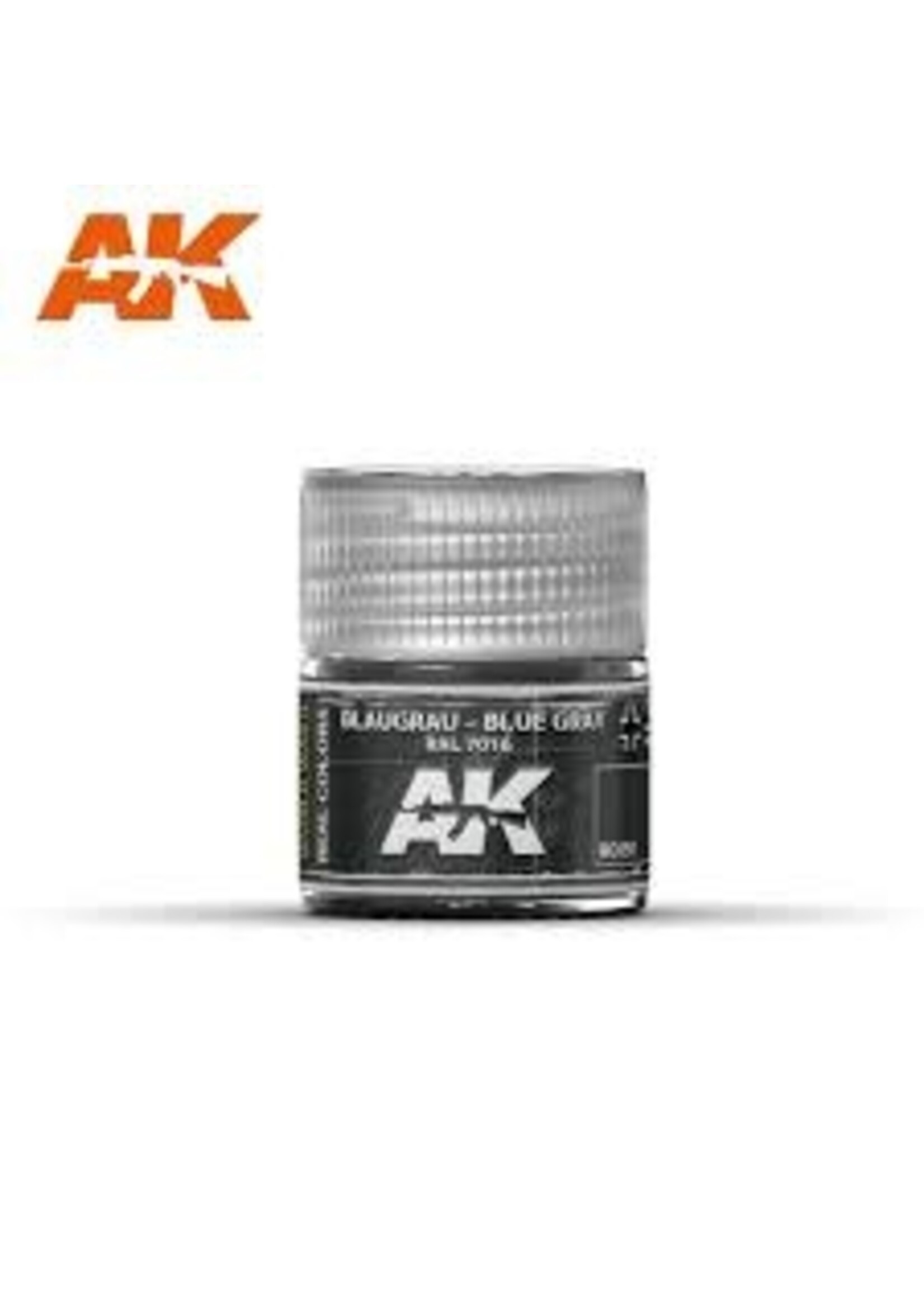 AK Interactive AK-RC055 Blaugrau Blue Grey RAL 7016 (10ml)