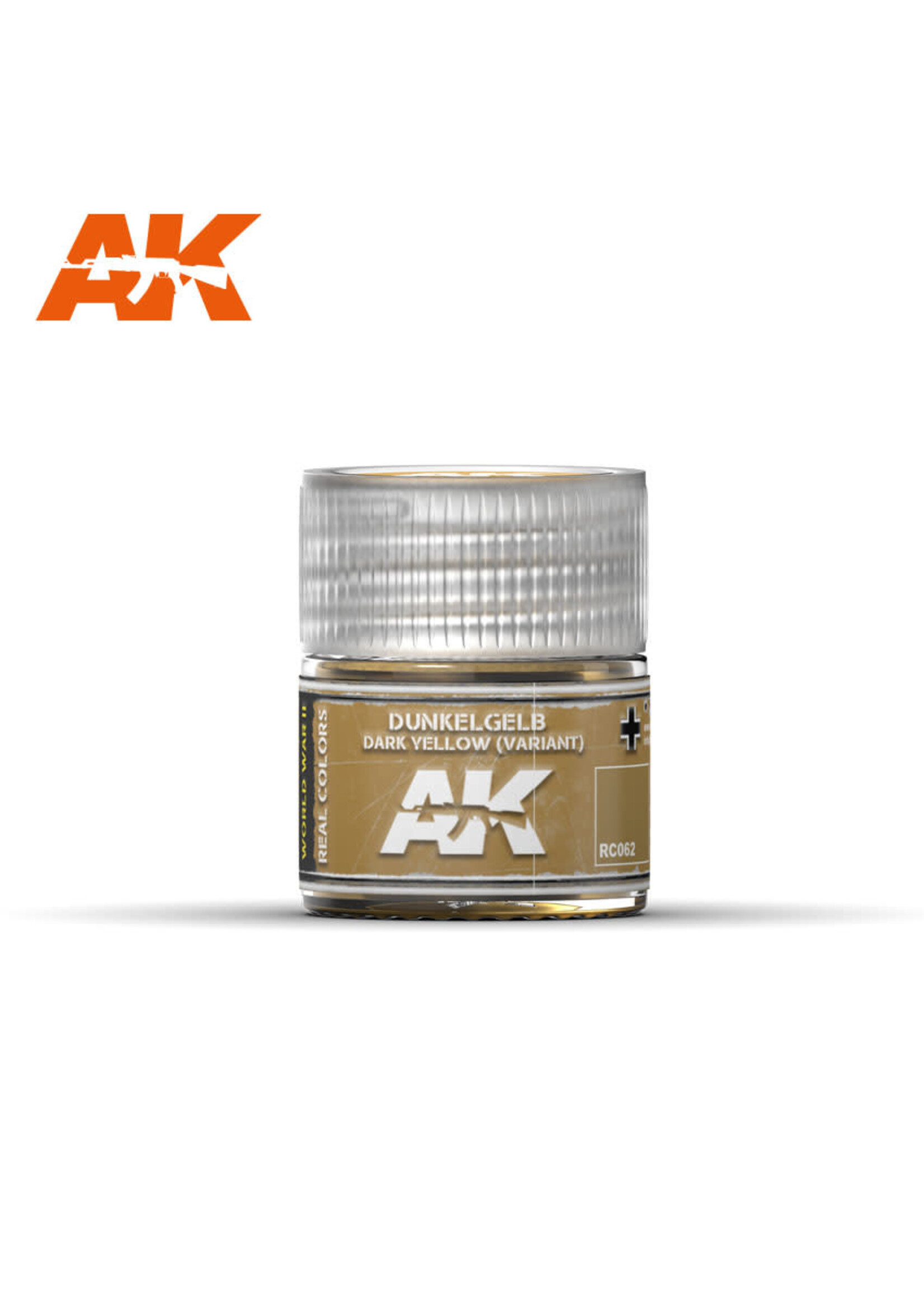 AK Interactive ***AK-RC062 Dunkelgelb Dark Yellow Variant (10ml)