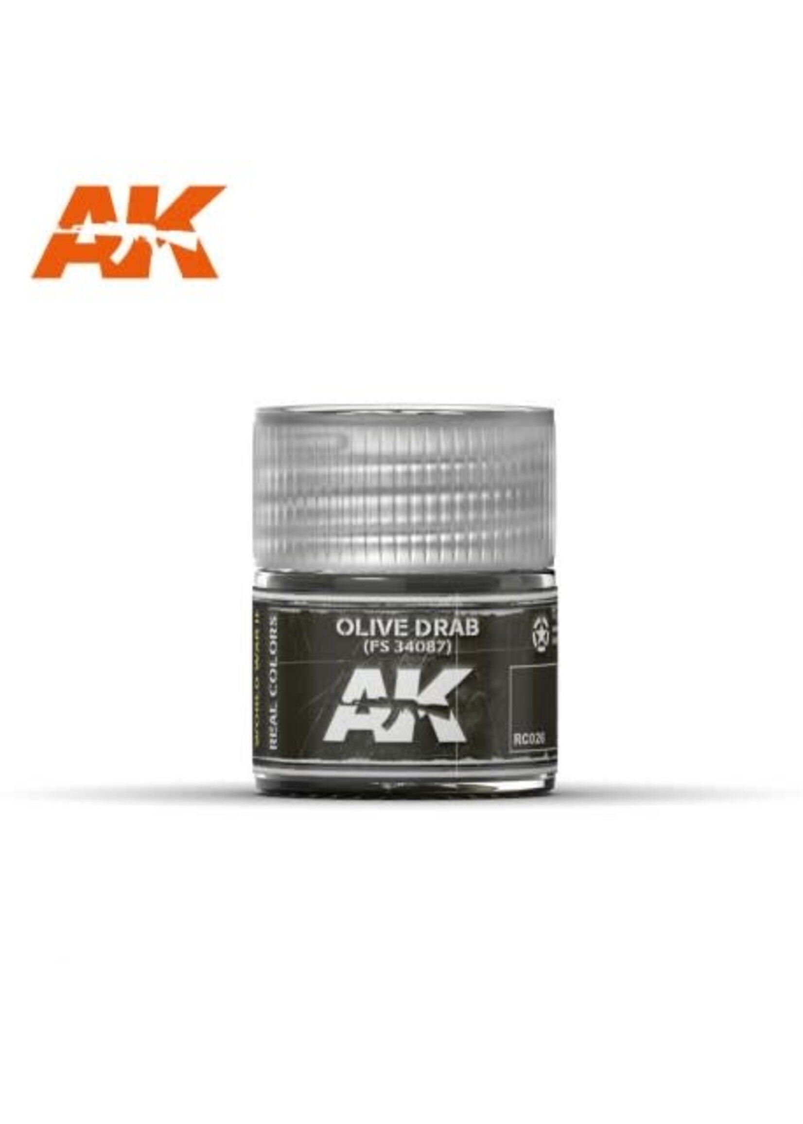 AK Interactive AK-RC026 Olive Drab FS 34087 (10ml)