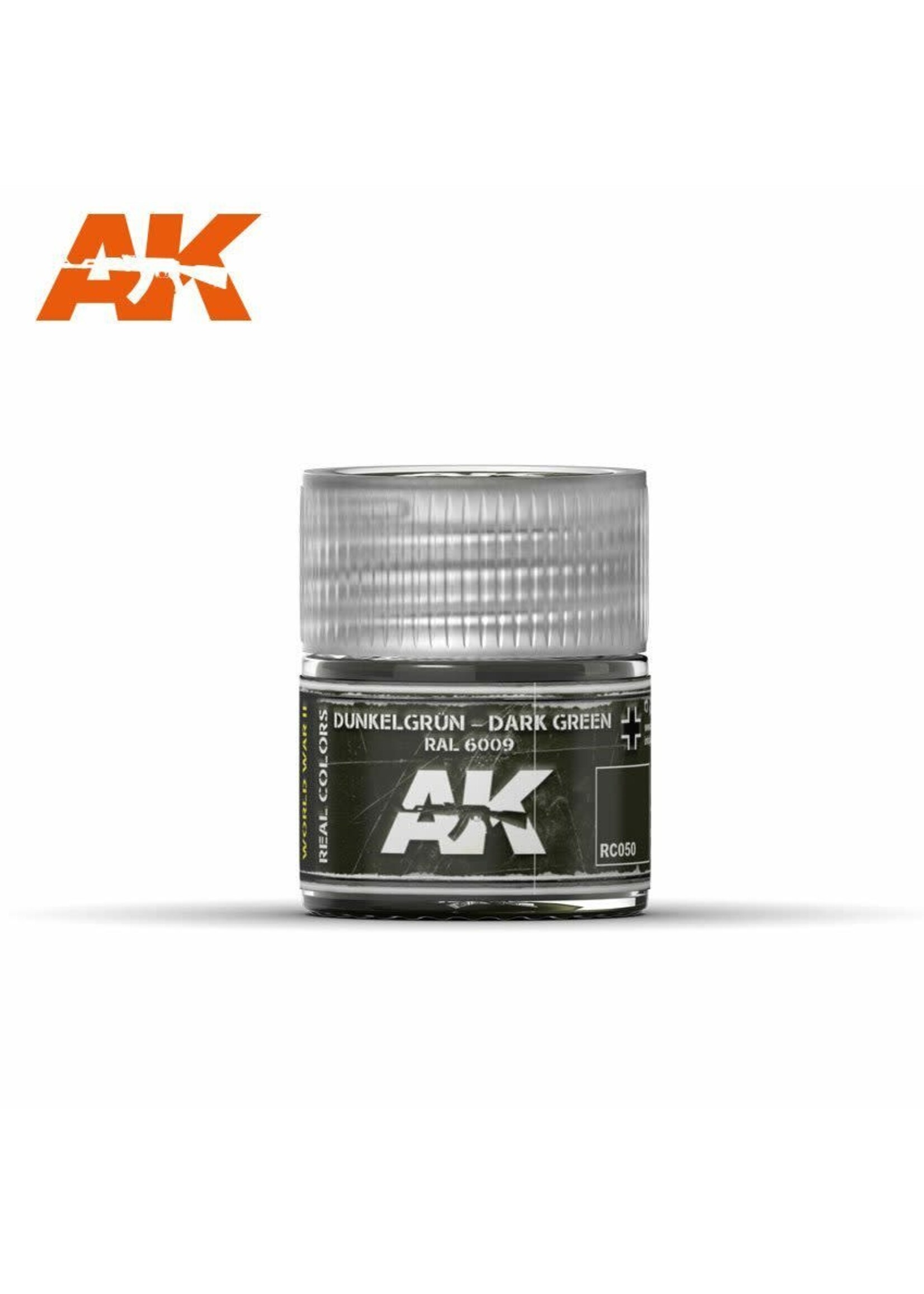 AK Interactive AK-RC050 Dunkelgrun Dark Green RAL 6009 (10ml)