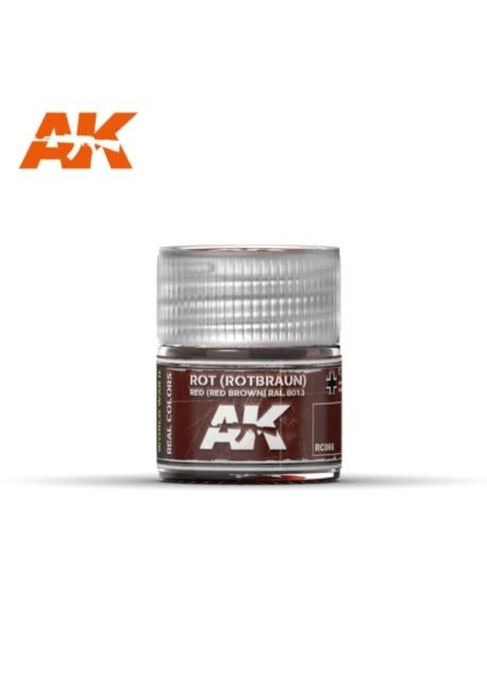 AK Interactive AK-RC066 Rot Red Brown RAL 8013 (10ml)