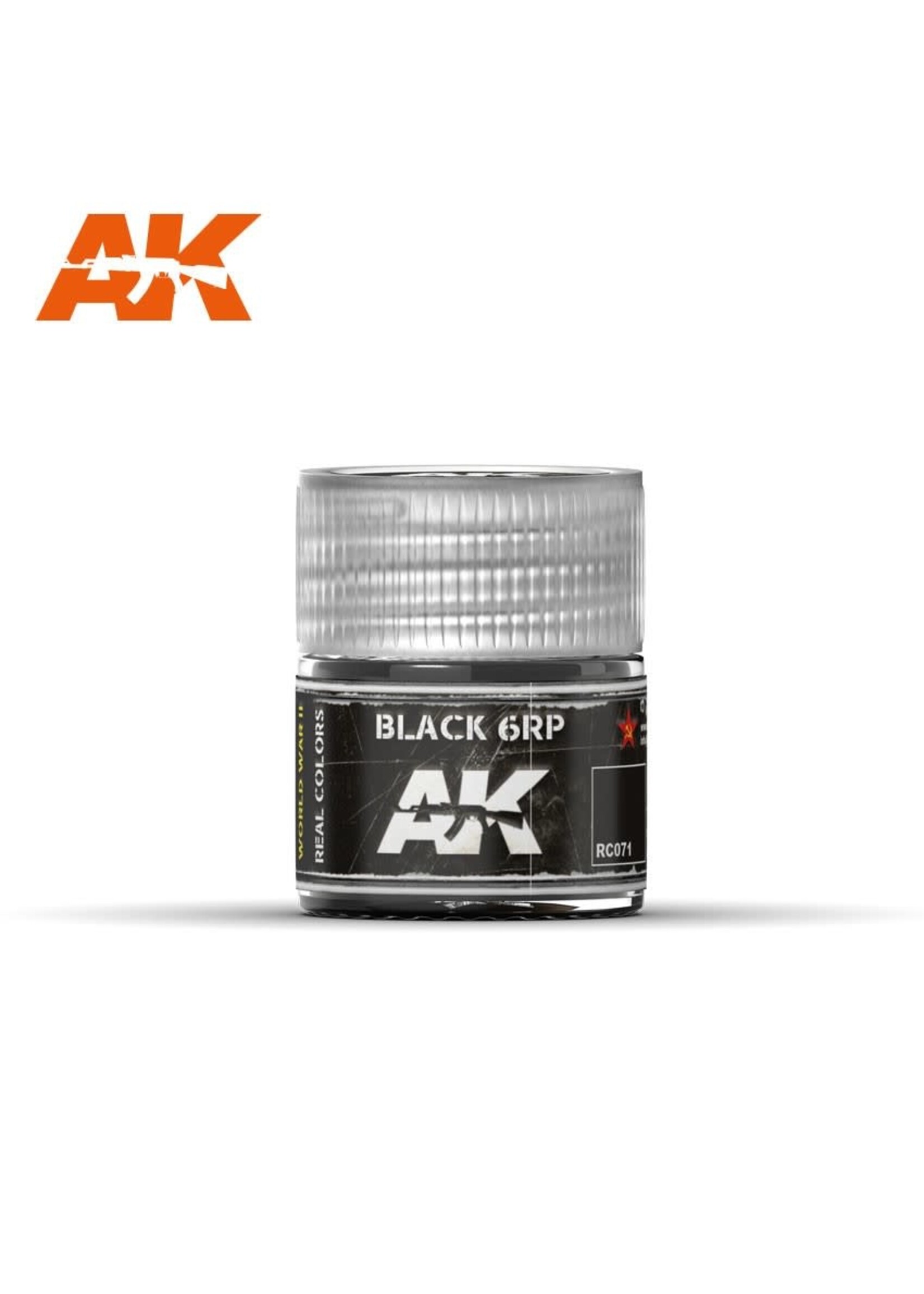 AK Interactive AK-RC071 Black 6RP (10ml)