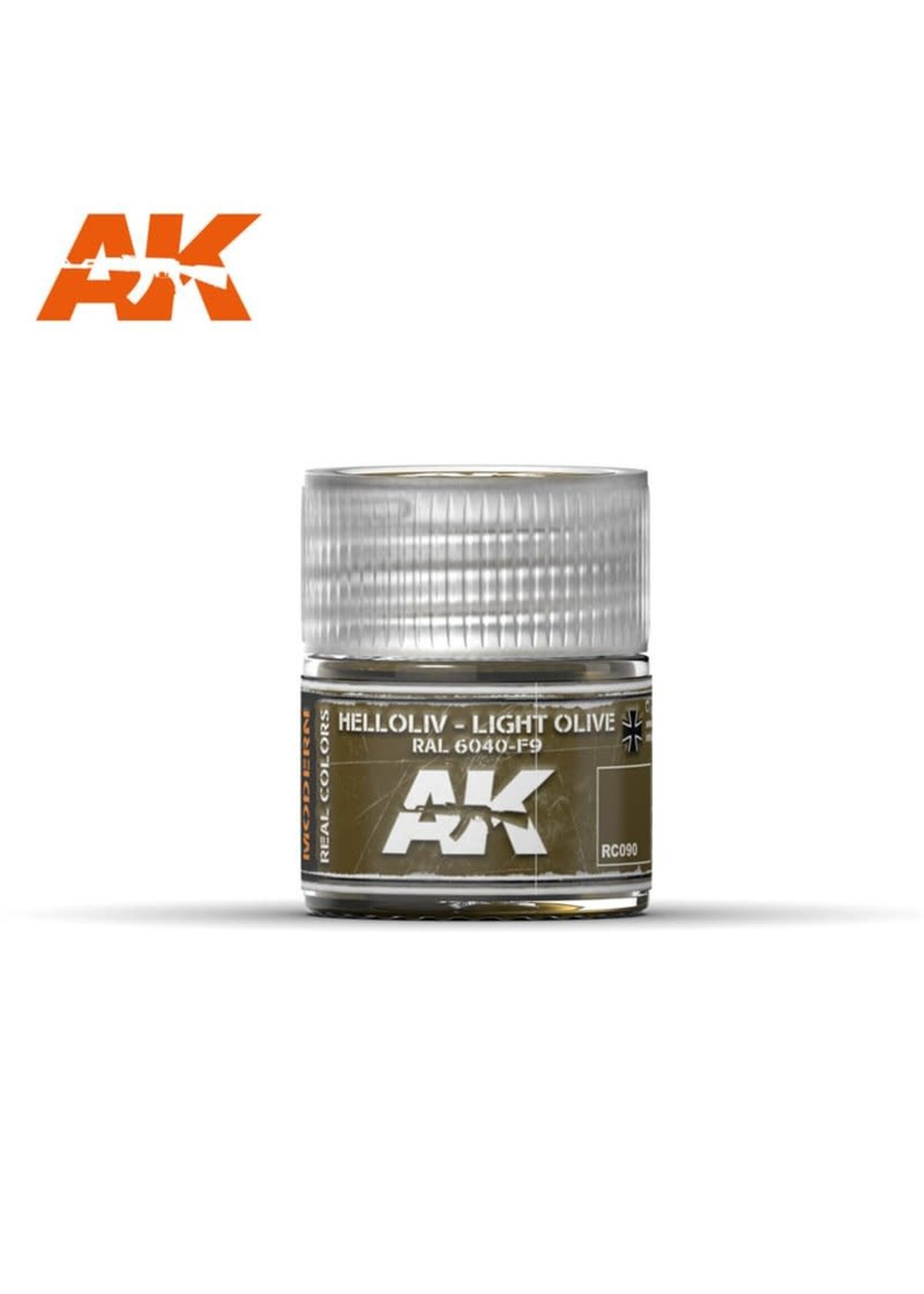 AK Interactive AK-RC090 Helloliv Olive RAL 6040-F9 (10ml)