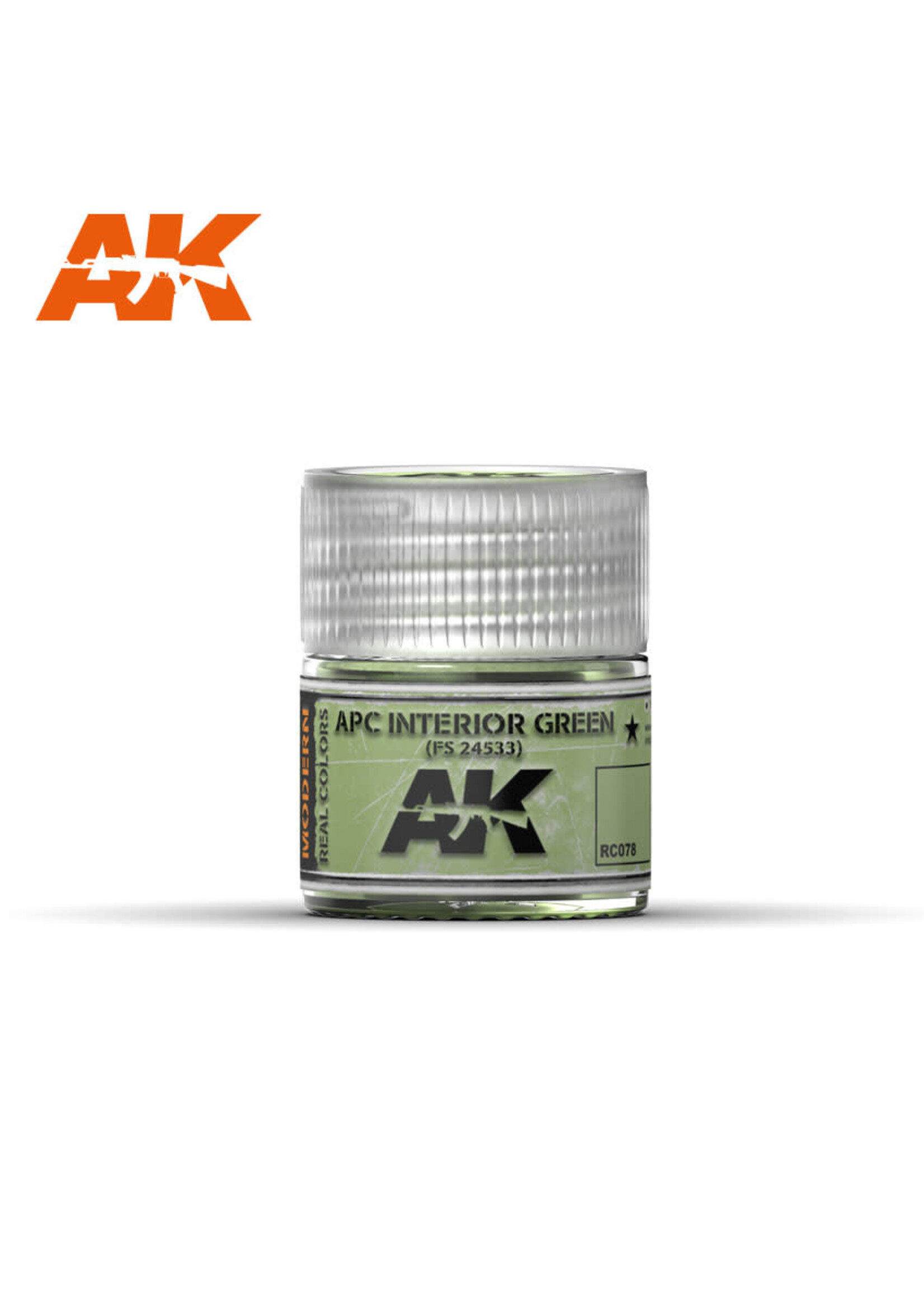 AK Interactive AK-RC078 APC Interior Green (10ml)