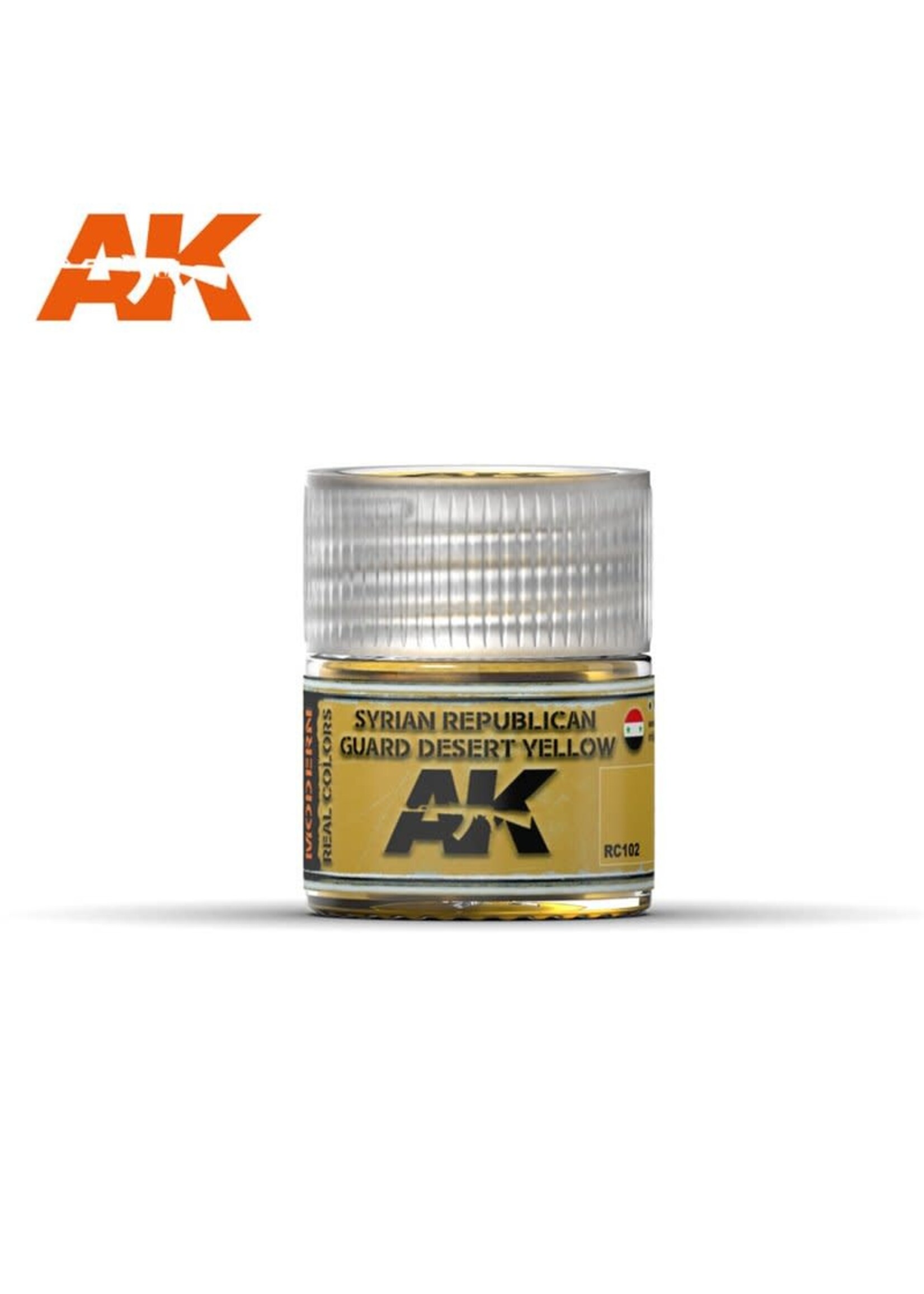 AK Interactive AK-RC102 Syrian Republican Guard Desert Yellow (10ml)