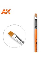 AK Interactive AK-611 #6 Flat Brush