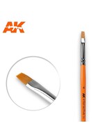 AK Interactive AK-610 Flat Brush 4 Synthetic