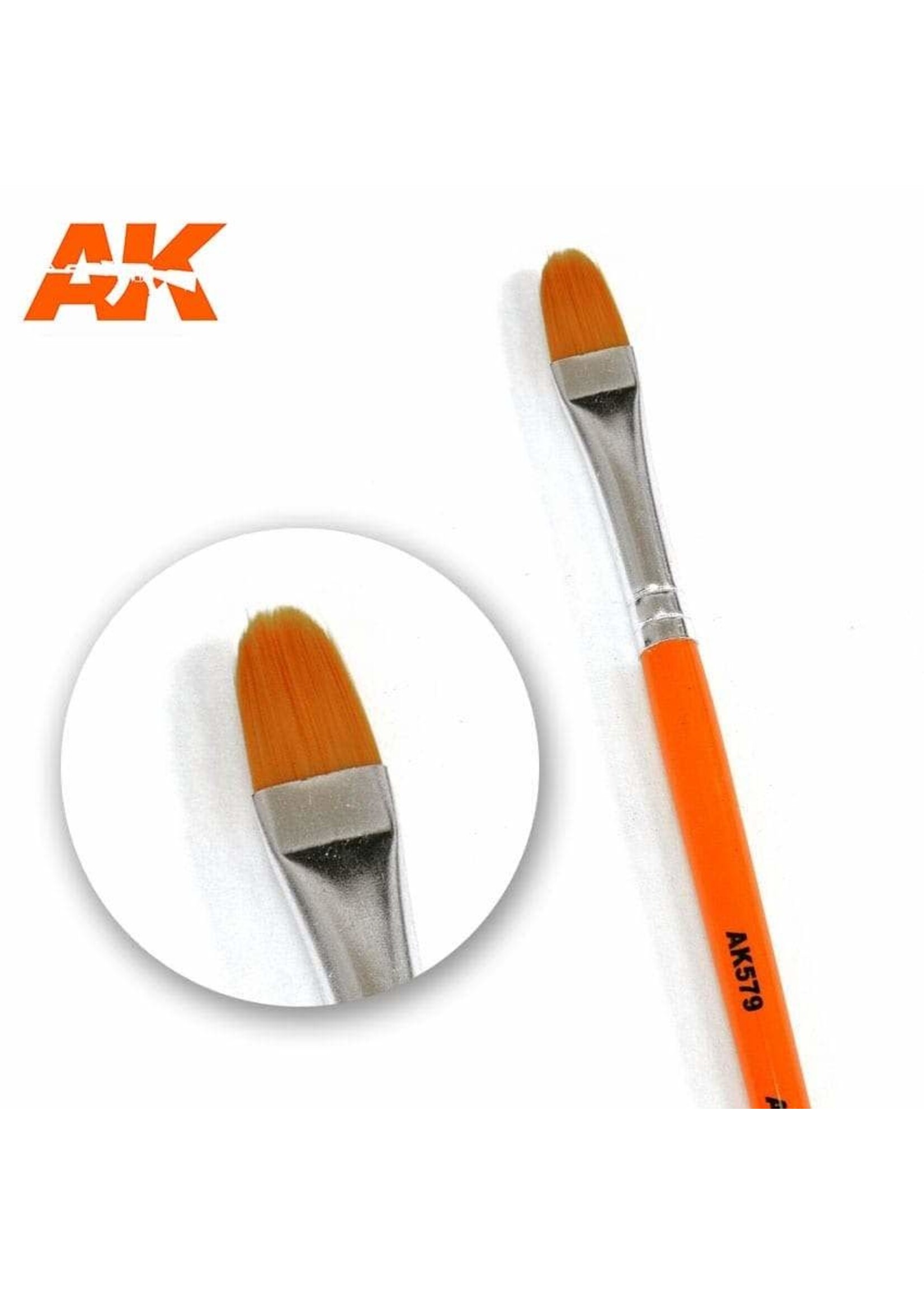 AK Interactive AK-579 Rounded Weathering Brush