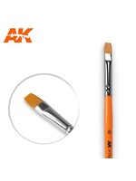 AK Interactive ***AK-608 #8 Flat Brush
