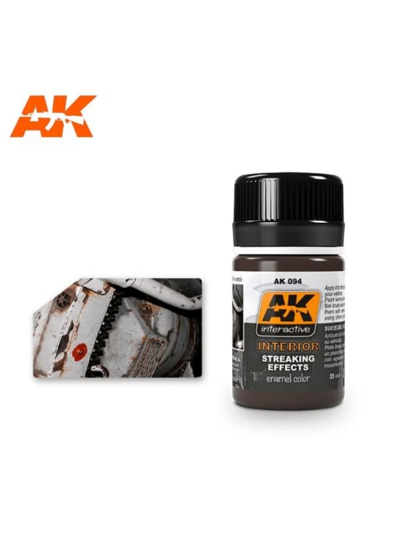 AK Interactive AK-094 Interior Streaking Grime (35ml)