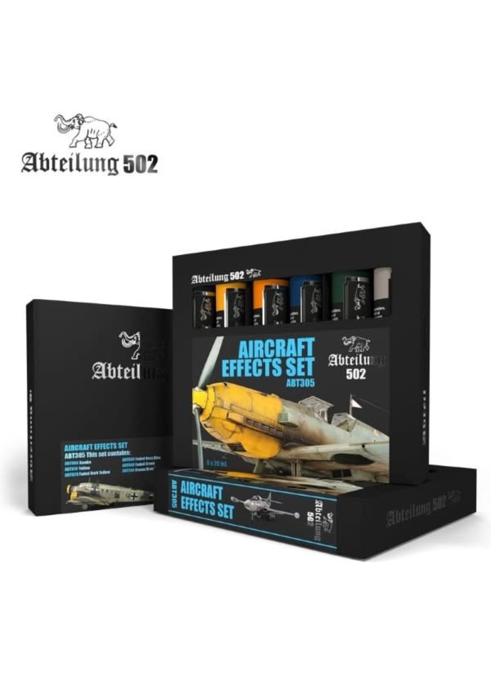AK Interactive AK-ABT305 Abteilung 502 Aircraft Effects Set