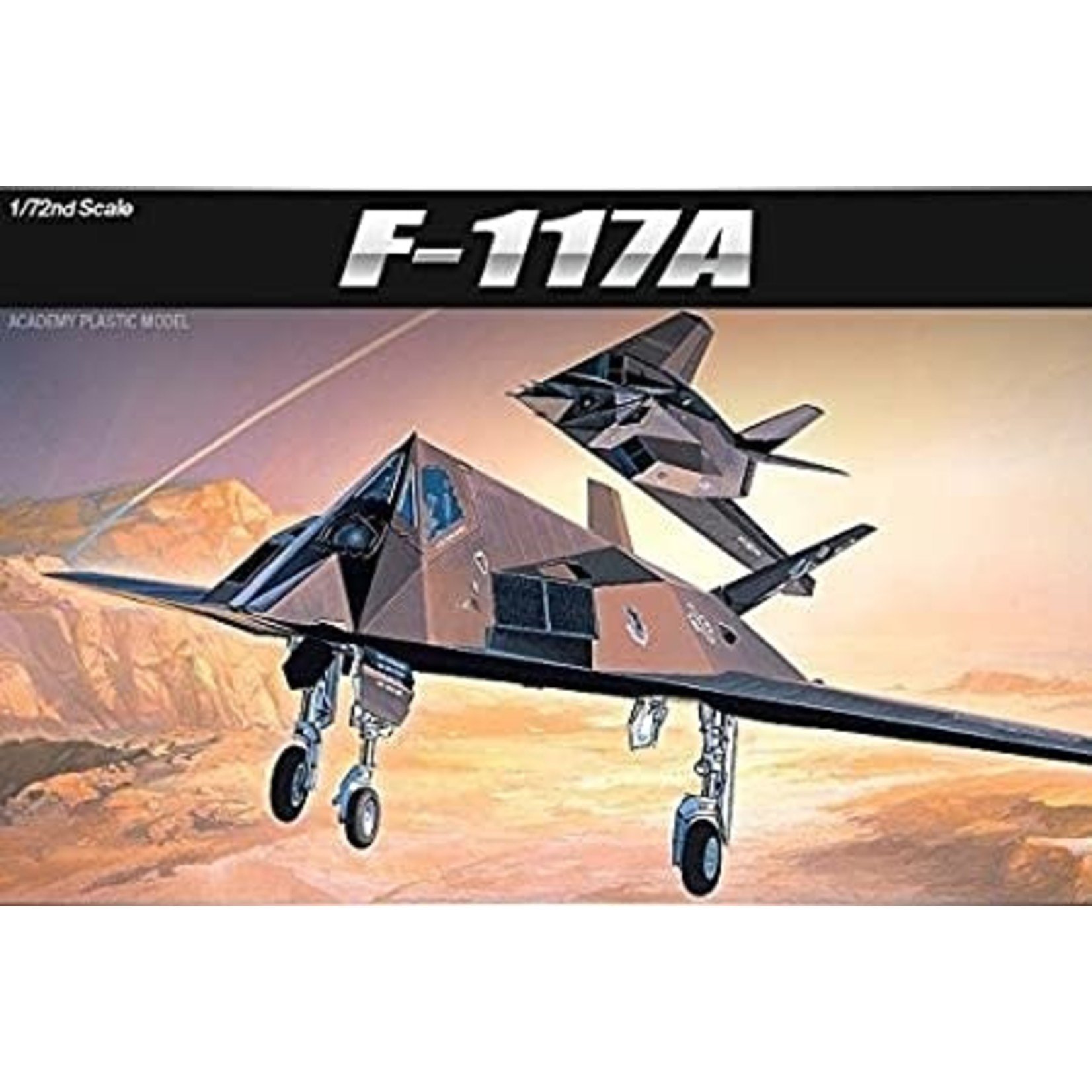 Academy ACA12475 F-117A Stealth Attack-Bomber (1/72)