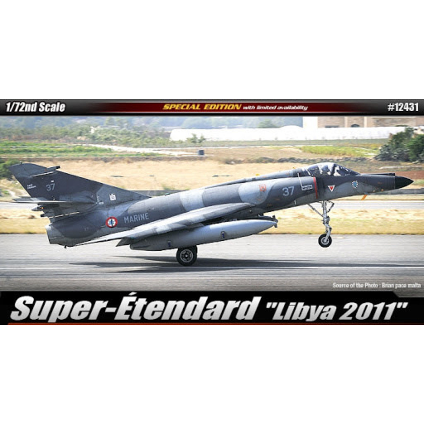 Academy ACA12431 Super-Etendard Libiya 2011 (1/72)