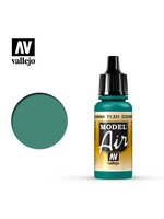 Vallejo VAL71331 Model Air Cockpit Emerald Green Faded (17ml)