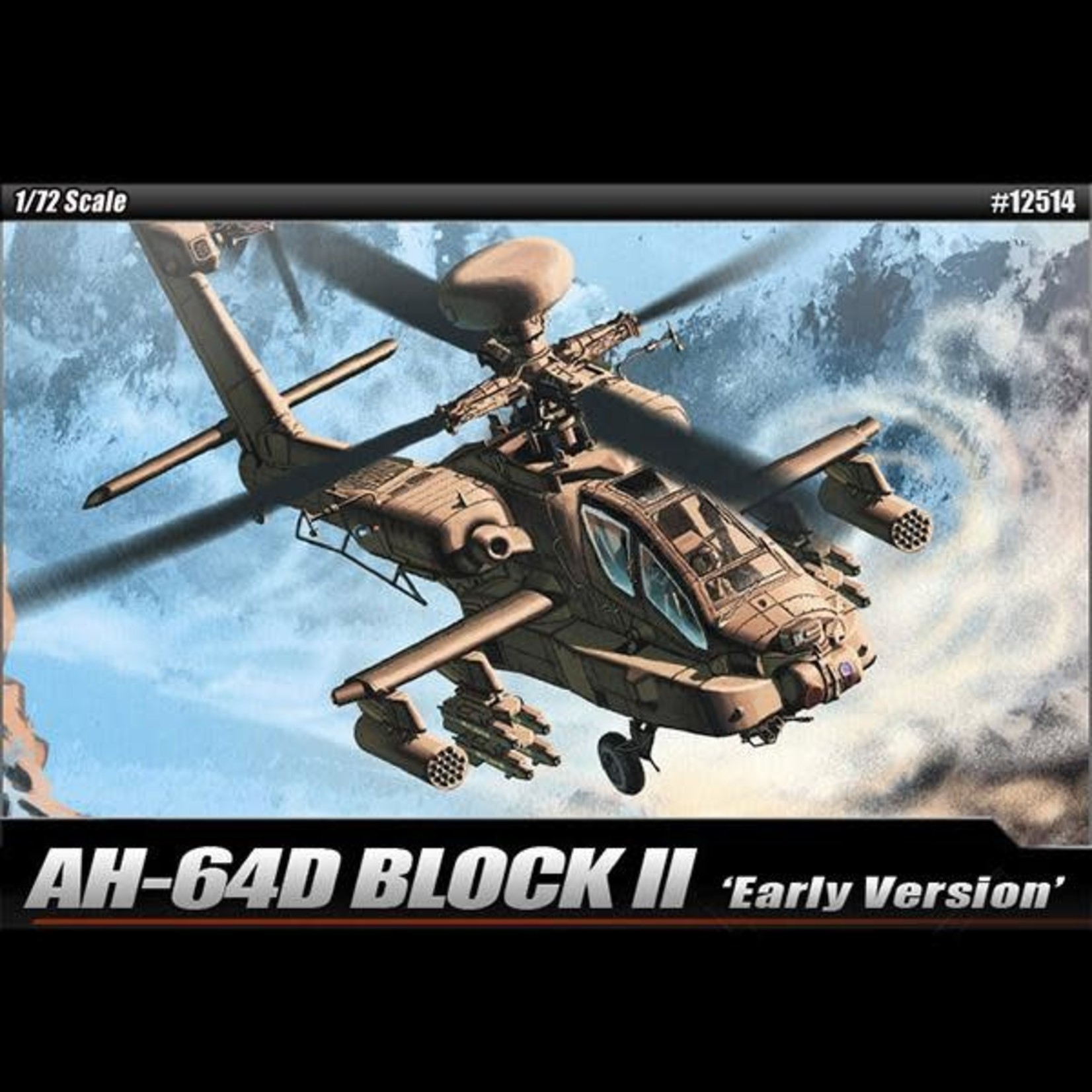 Academy ACA12514 AH-64D Block II (1/72)