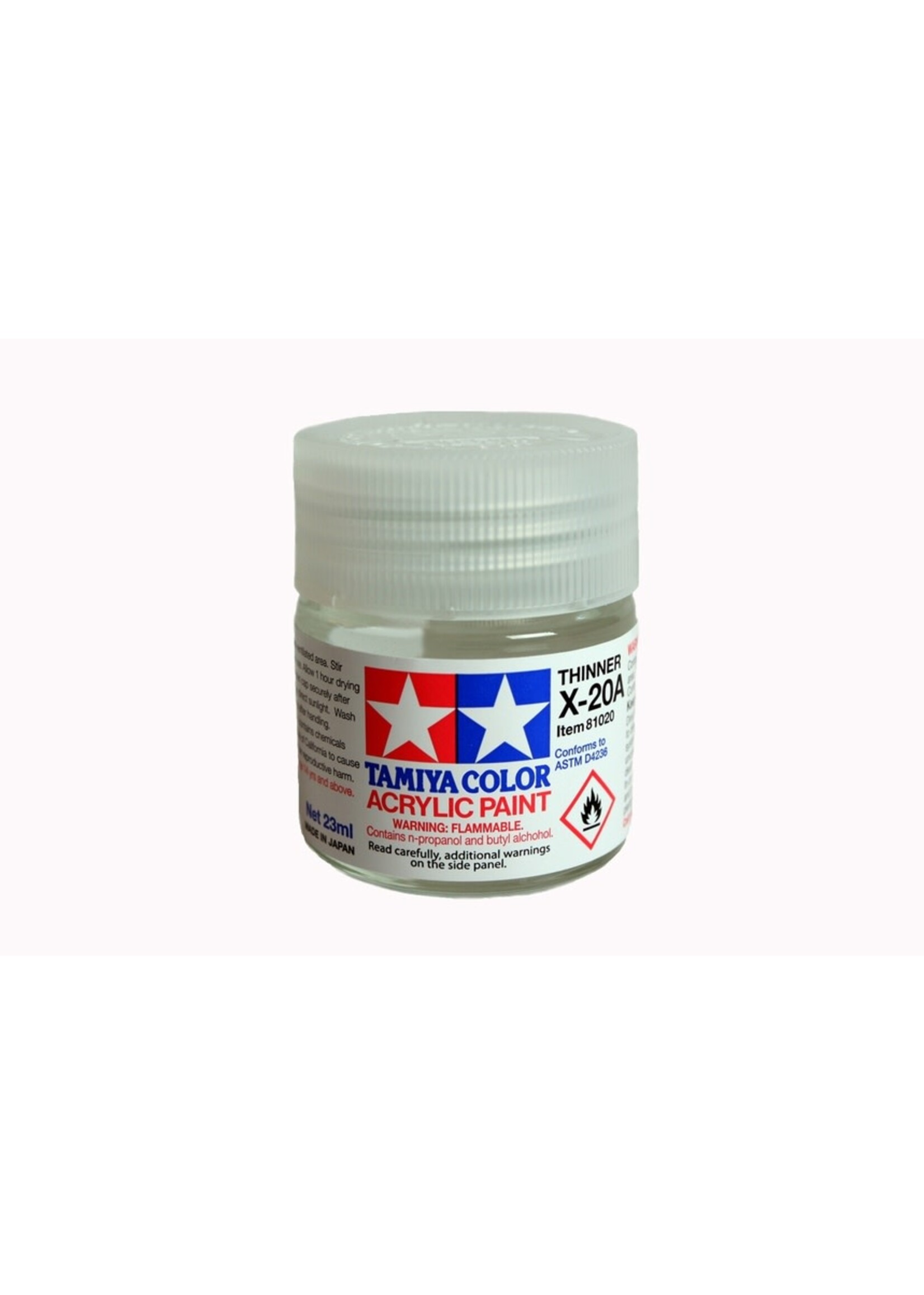 Tamiya TAMX20A Acrylic Thinner (10ml)