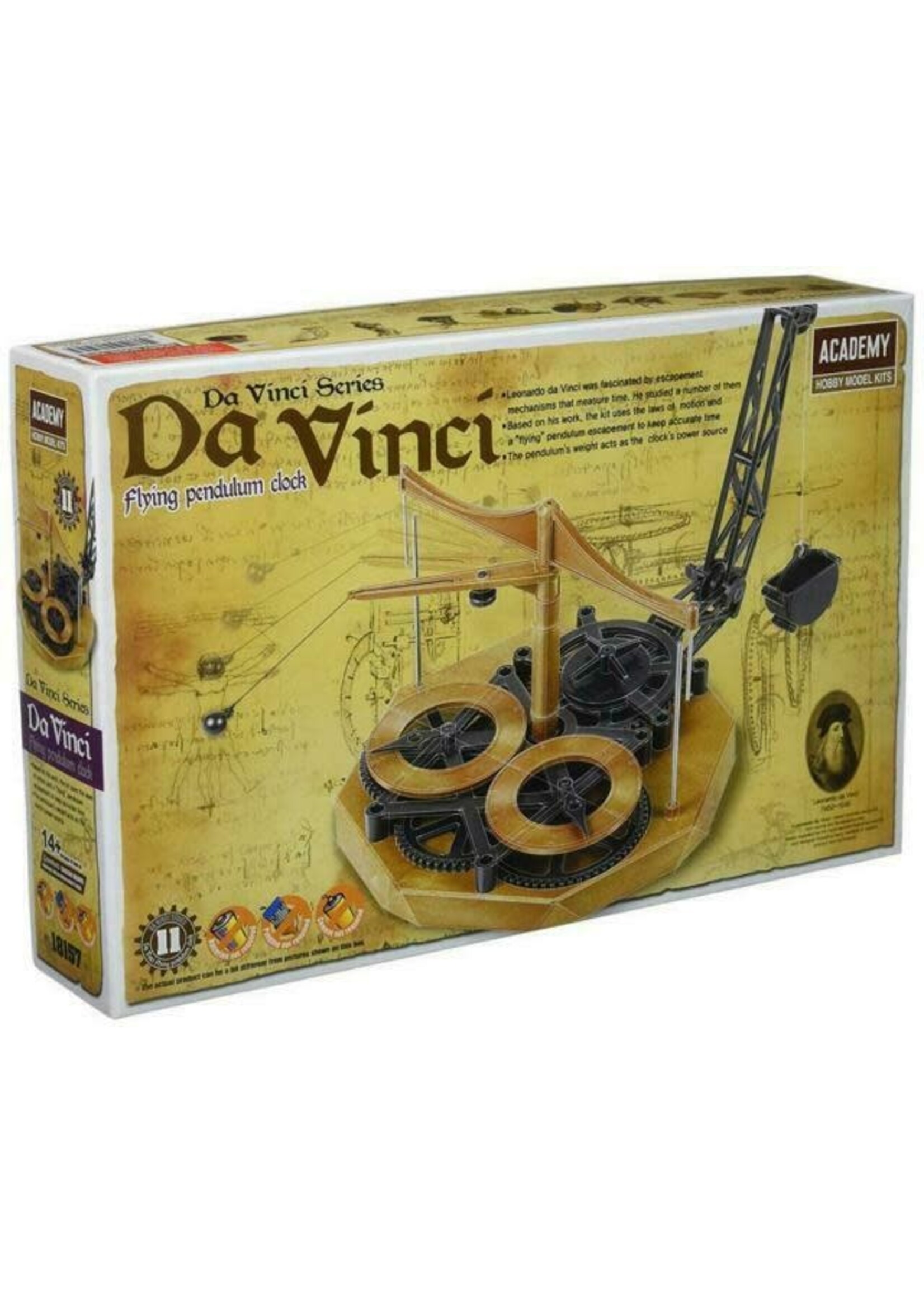 Academy ***ACA18157 Davinci Flying Pendulum Clock