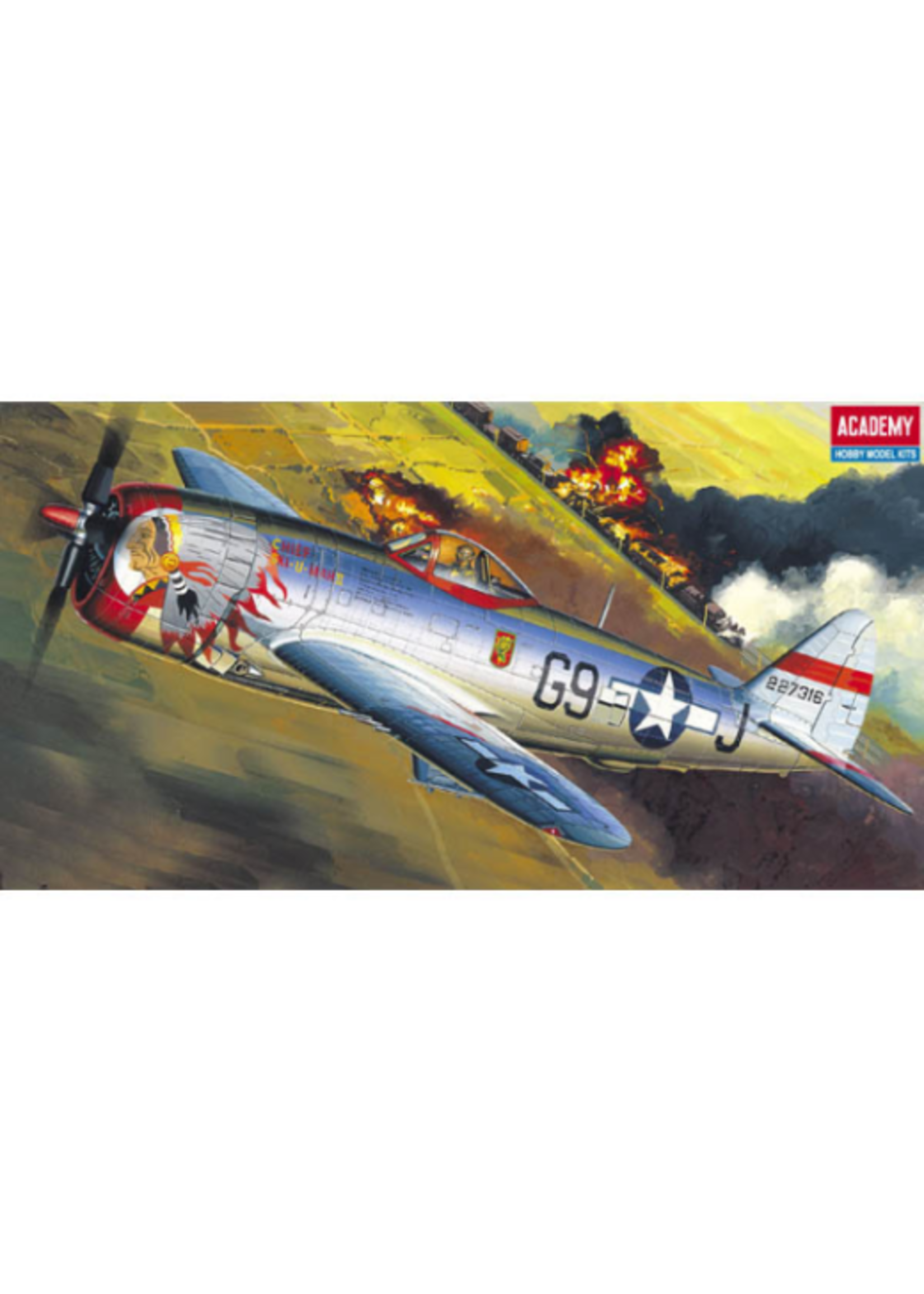 Academy ***ACA12491 P-47D Bubble Top (1/72)