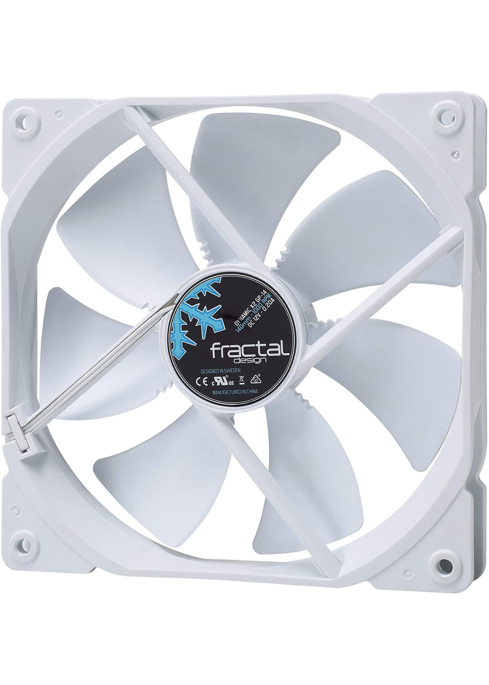 Fractal Design Fractal Design Dynamic X2 GP-14 PWM 140mm Fan (White))