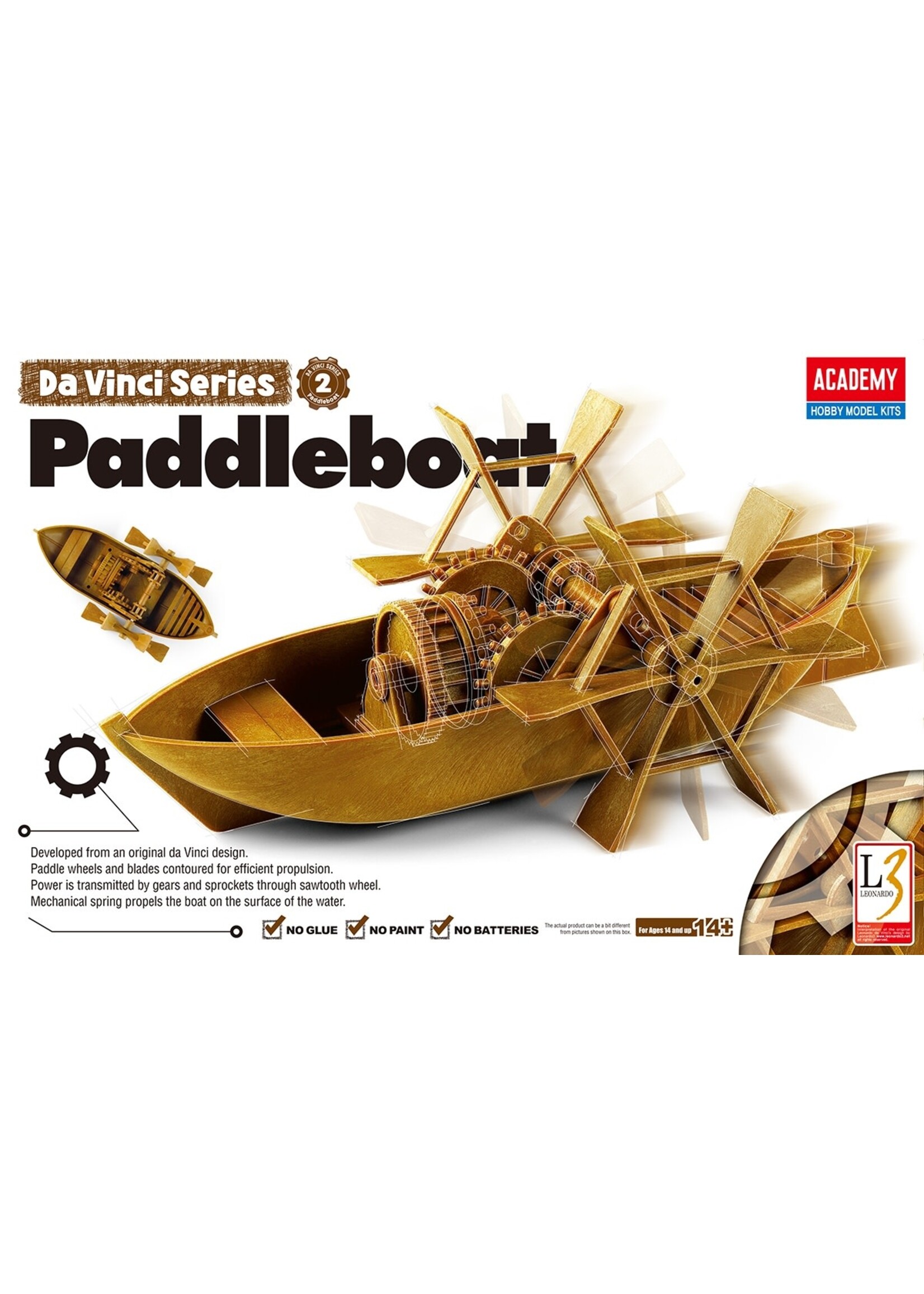 Academy ACA18130 Da Vinci Paddleboat