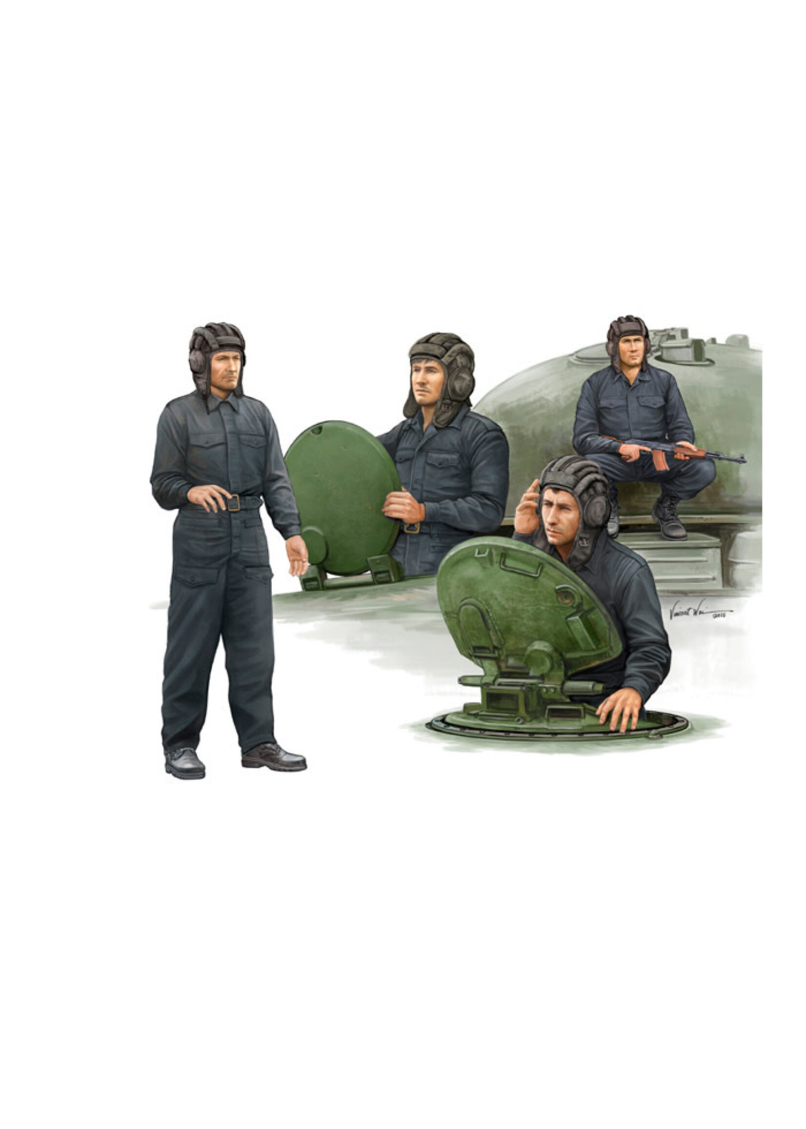 Trumpeter ***zTRU00435 Soviet Tank Crew (1/35)
