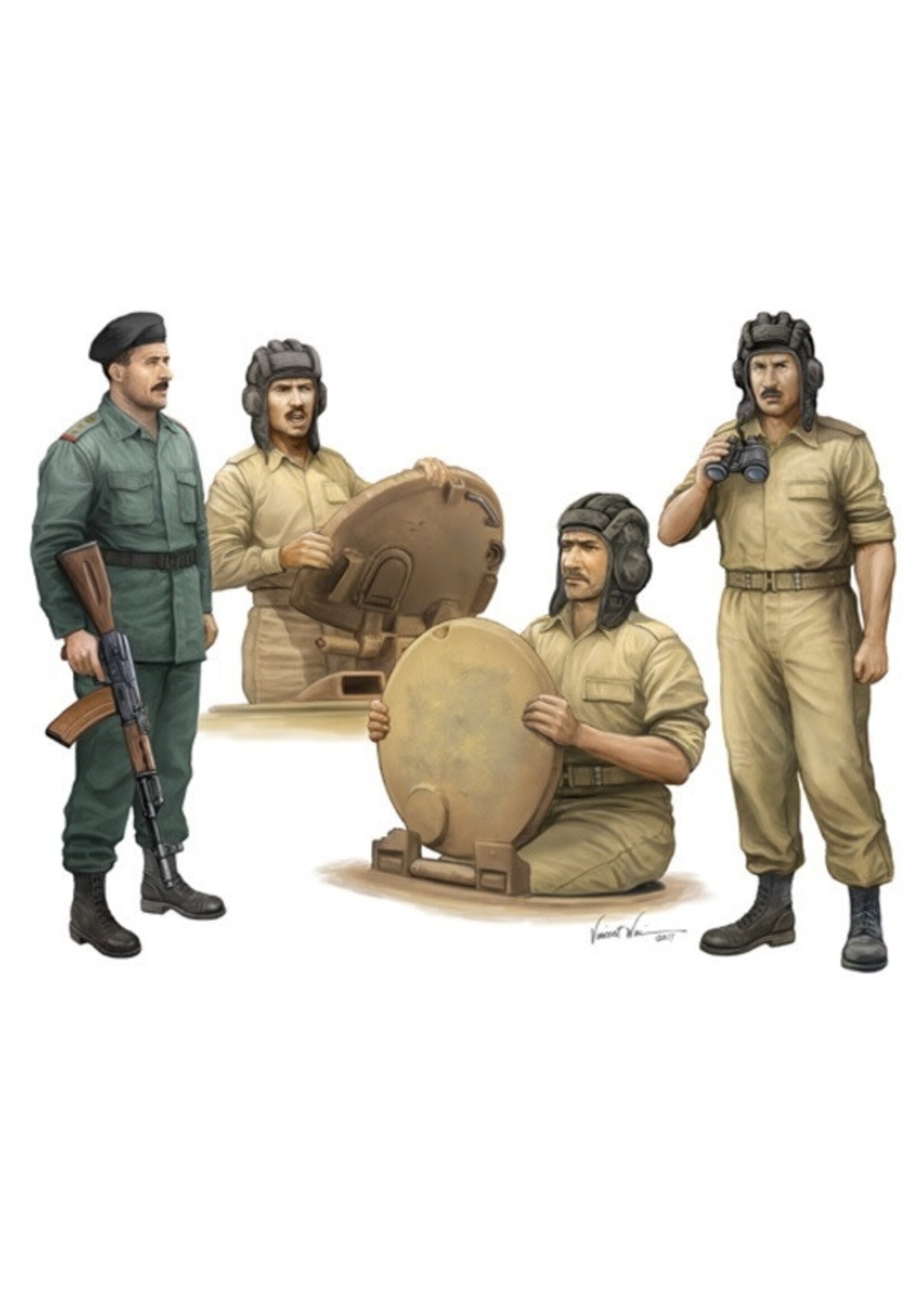 Trumpeter ***TRU00439 Iraqi Tank Crew (1/35)