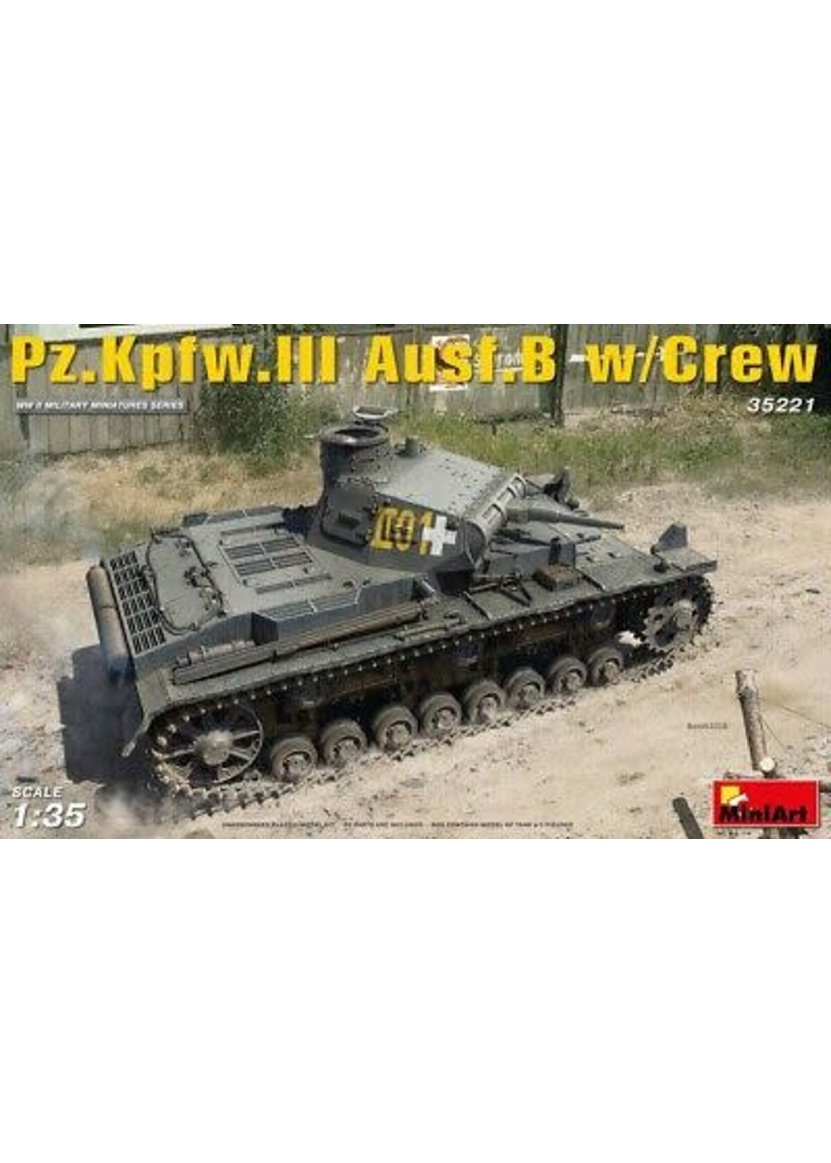 MiniArt ***zMIART35221 Pz.Kpfw.3 Ausf.B with Crew (1/35)