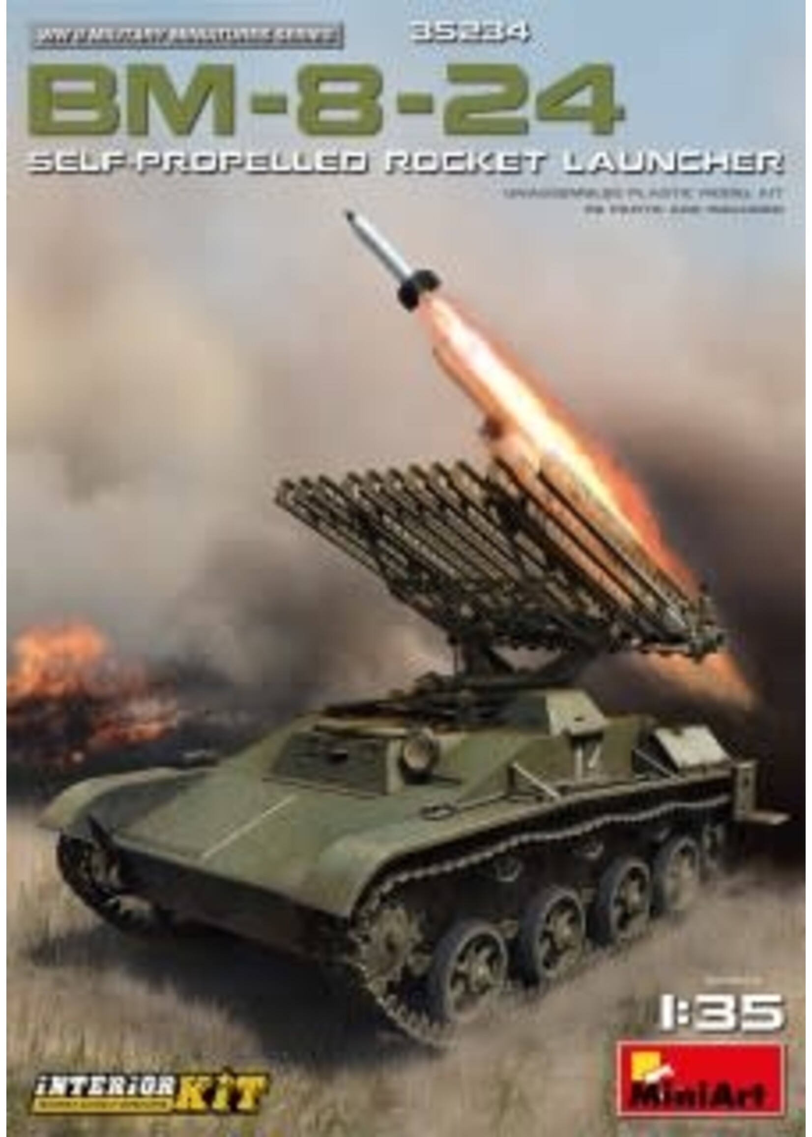 MiniArt ***MIART35234 BM-8-24 SPRL Interior Kit (1/35)