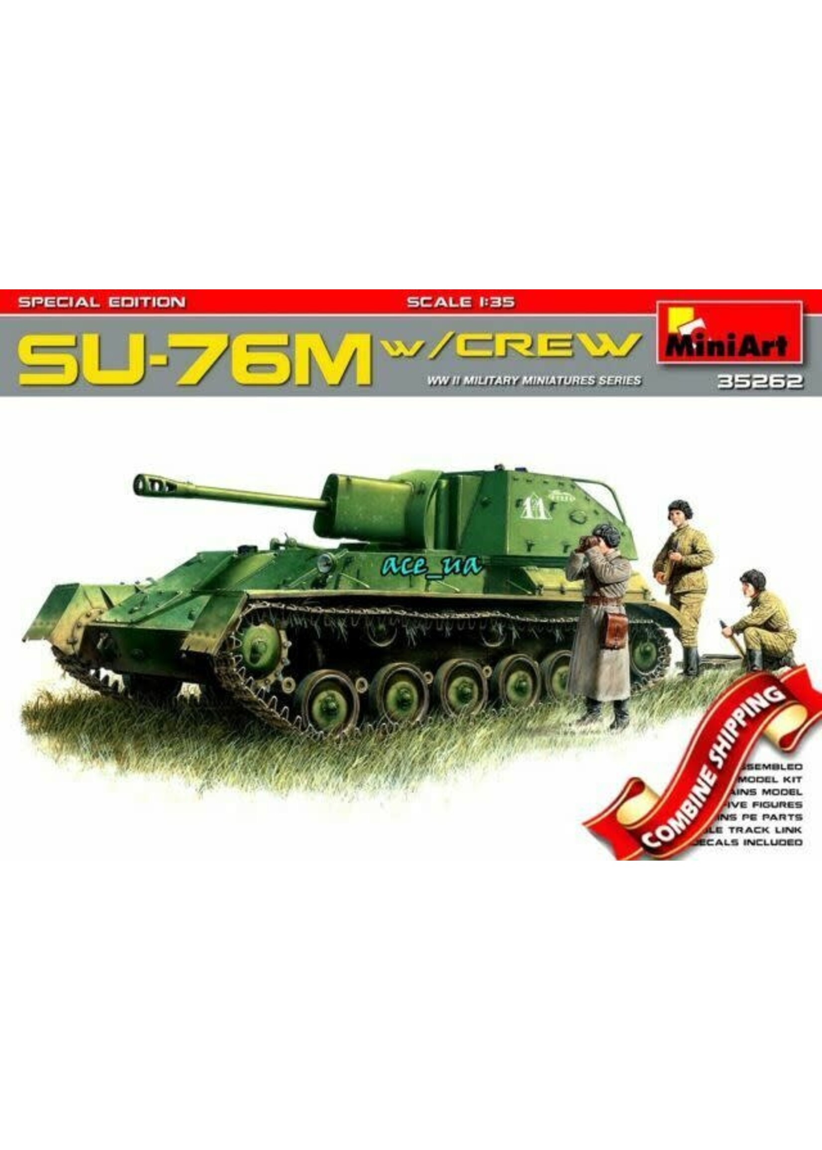 MiniArt ***MIART35262 SU-76M with Crew (1/35)
