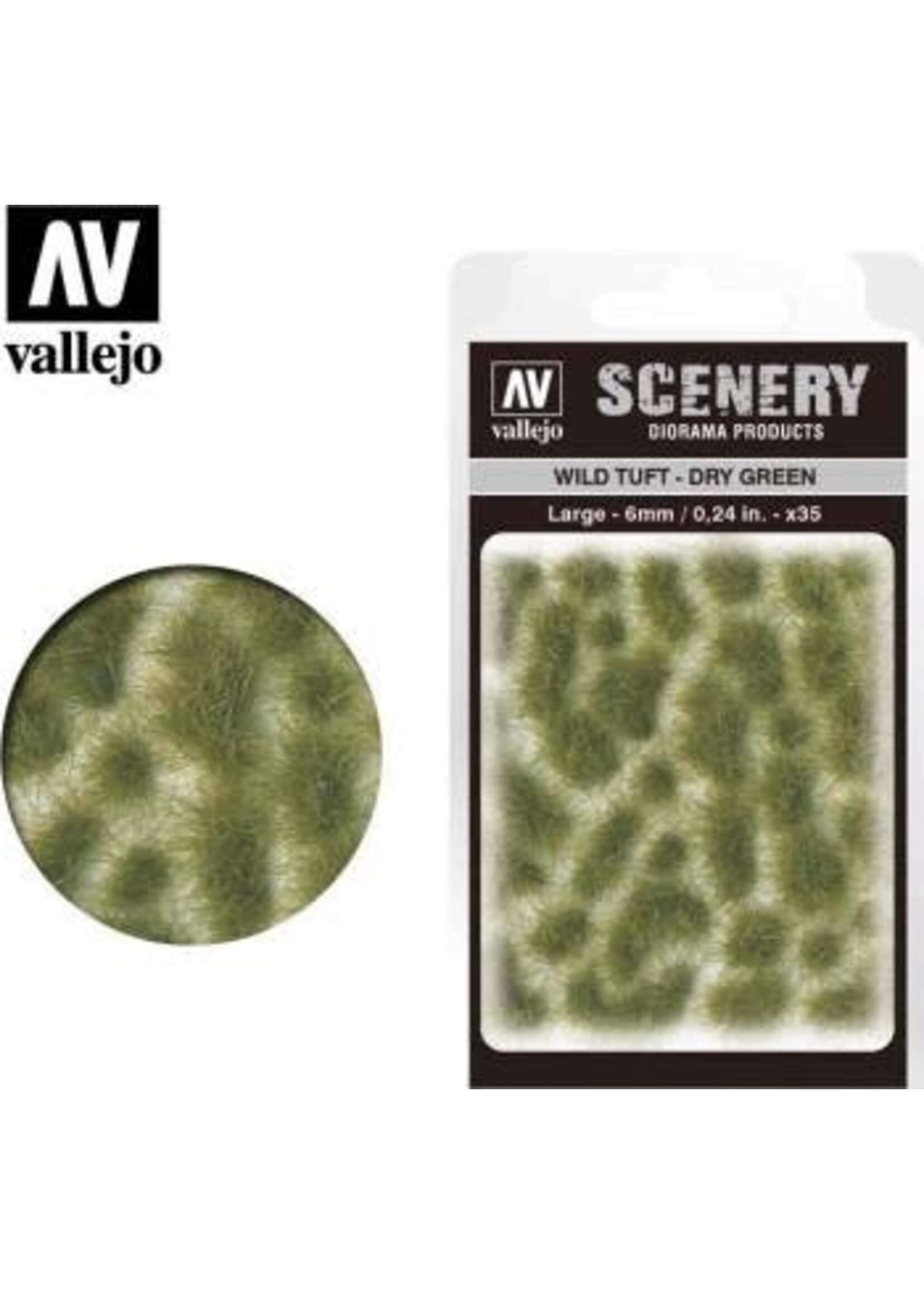 Vallejo VALSC401 Wild Tuft Dry Green