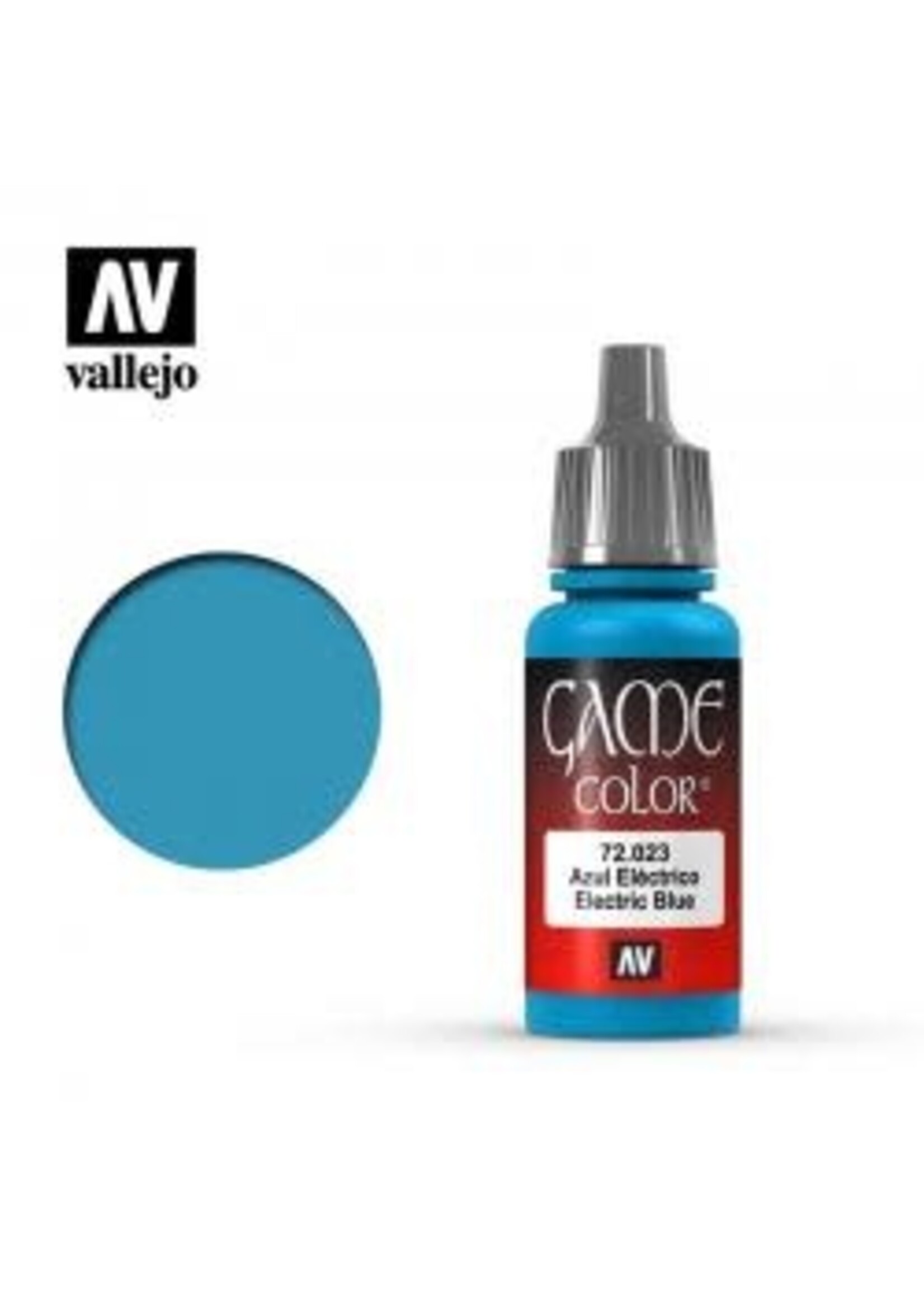 Vallejo 038VAL72023 Game Color Electric Blue (17ml)