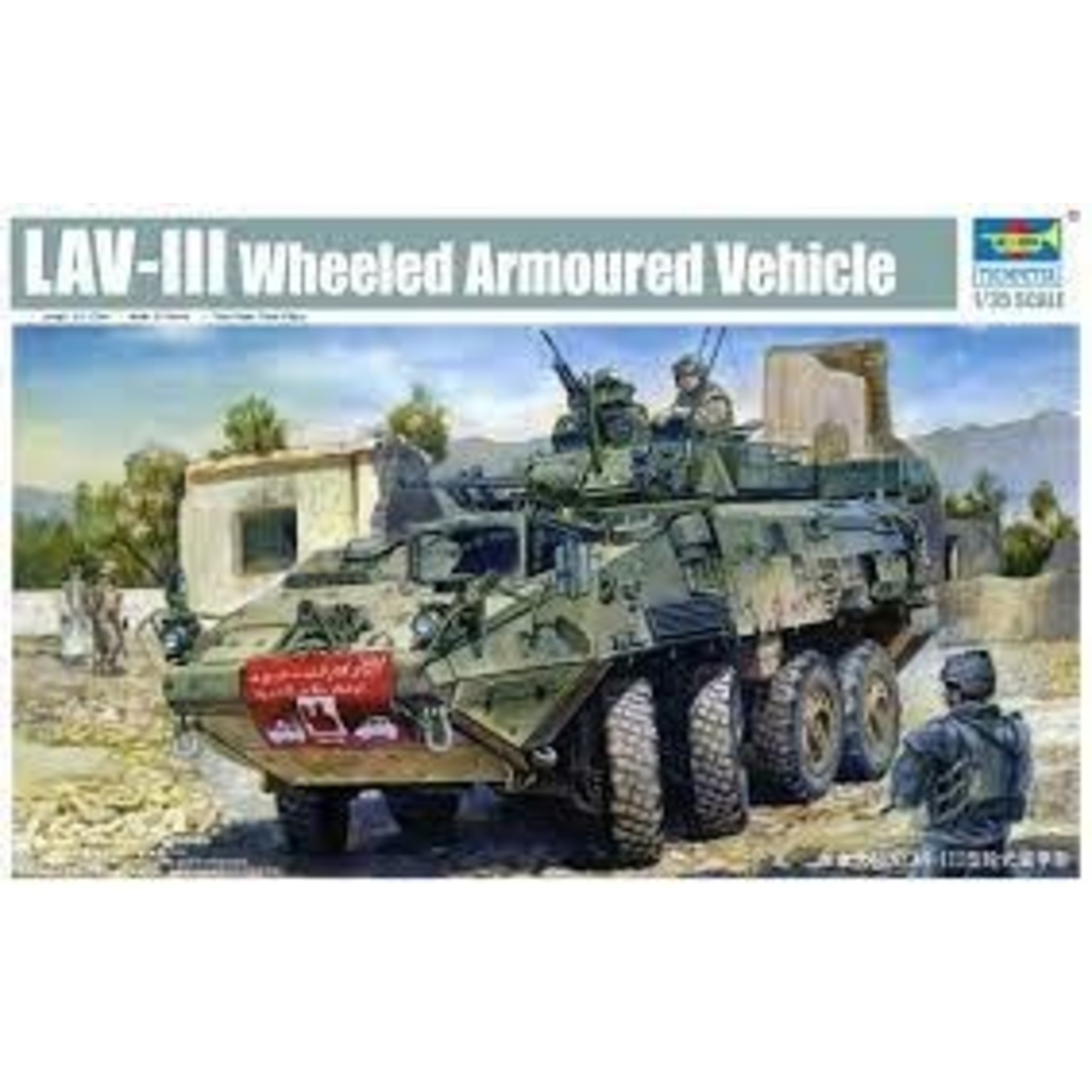 Trumpeter TRU01519 LAV-III Wheeled Armoured Vehicle (1/35)