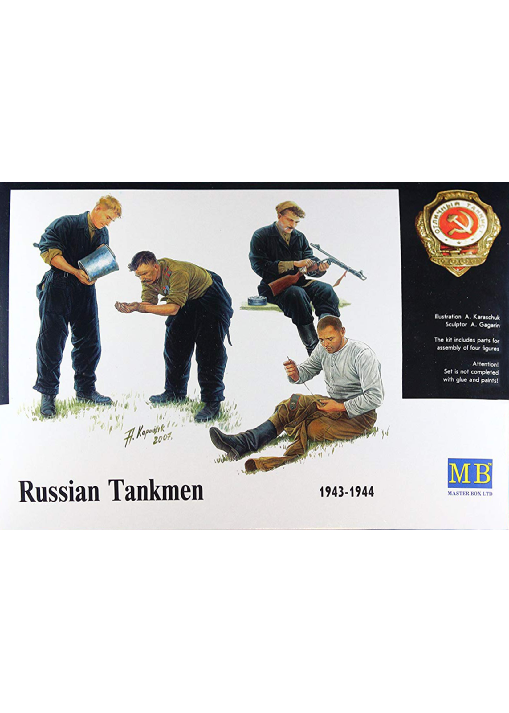 Master Box ***zMSTBX3535 Russian Tankmen 1943-1944 (1/35)