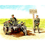 Master Box MSTBX3539 German Motorcyclists 1940-1943 (1/35)