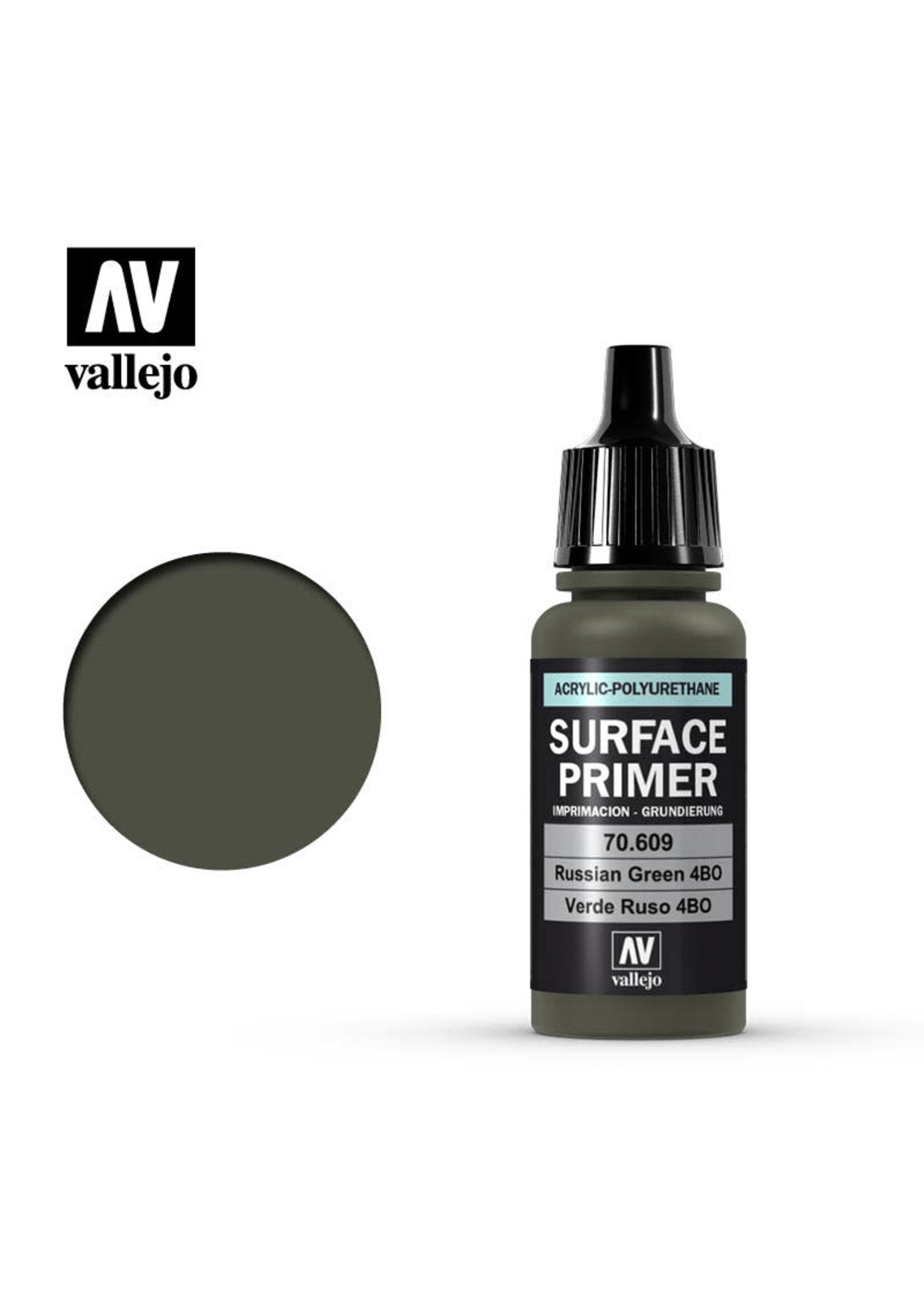 Vallejo VAL70609 Surface Primer Russian Green (17ml)