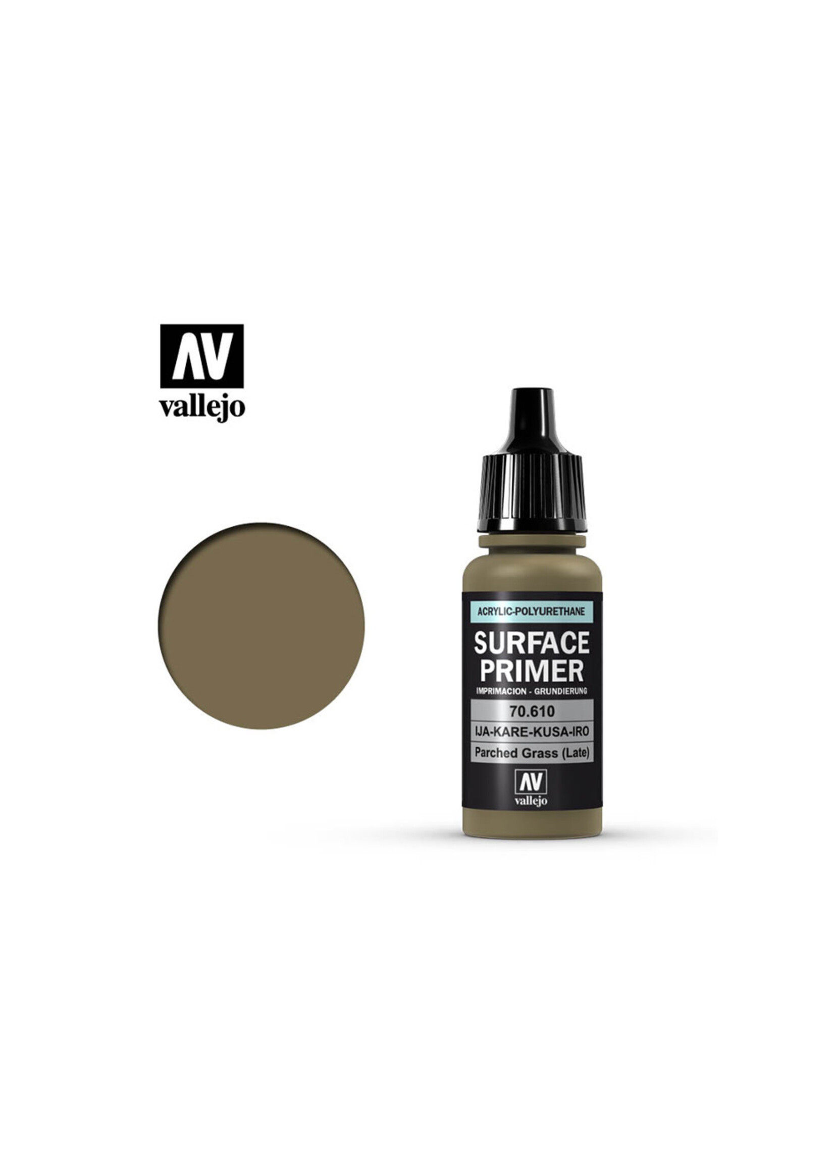 Vallejo VAL70610 Surface Primer IJA Parched Grass (17ml)